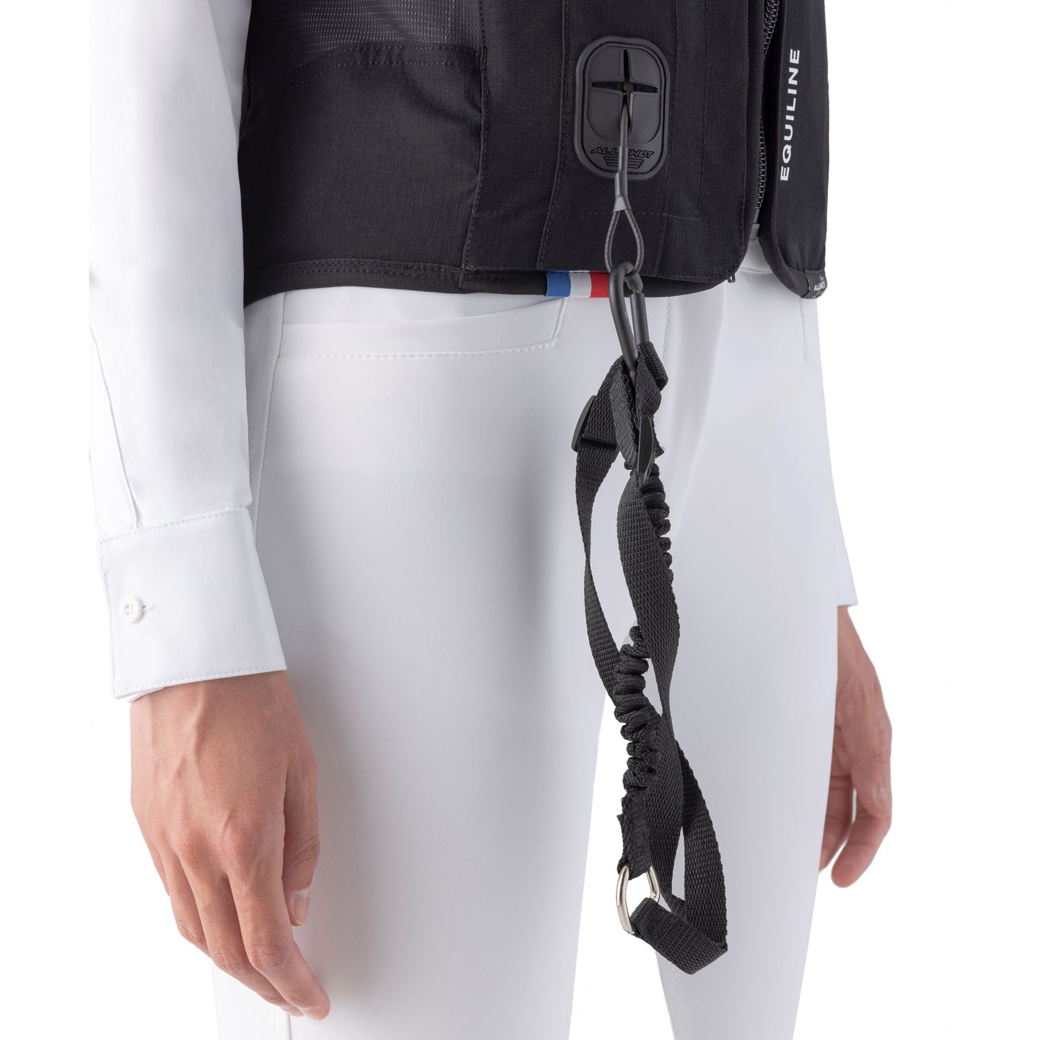 Equiline Air West Saddle Strap - black