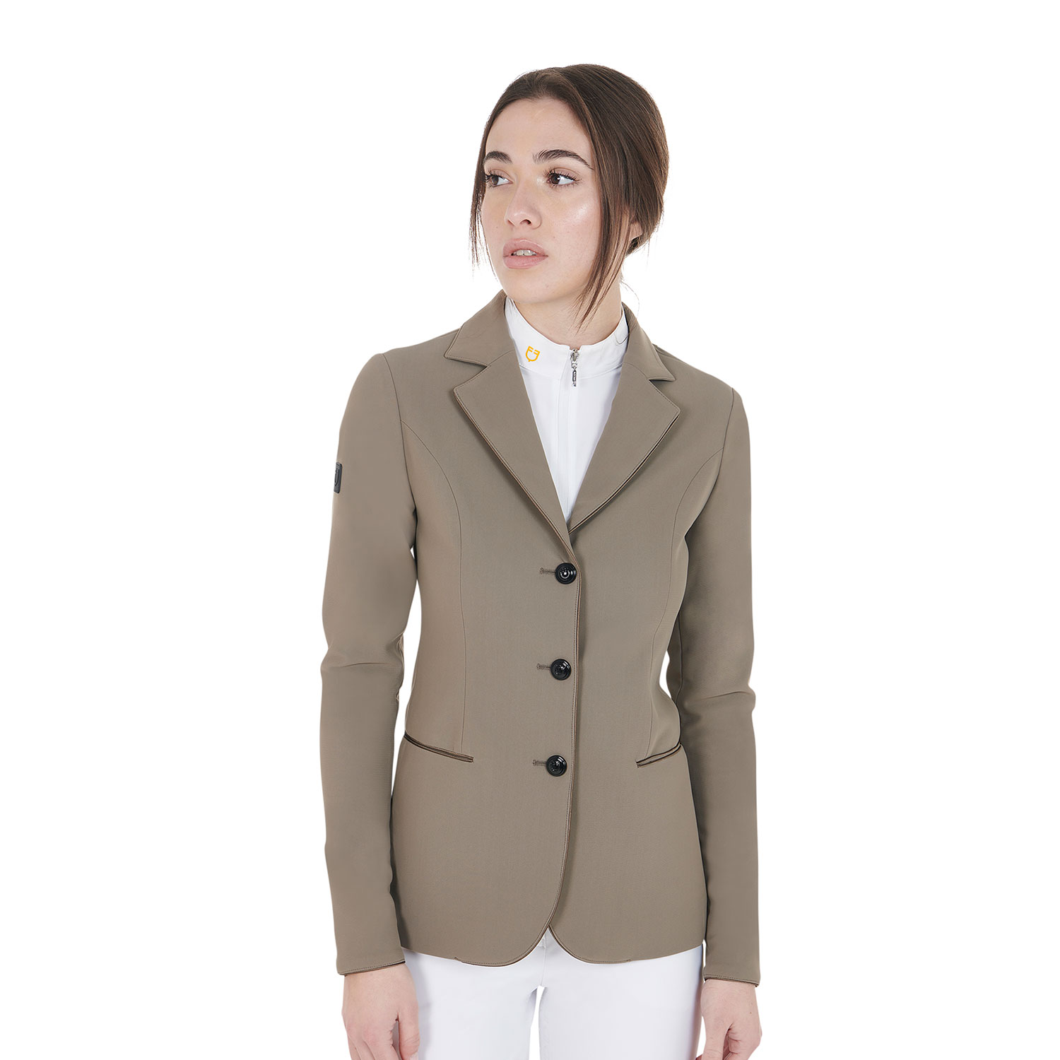 Equestro Elegance "three-button" Turnierjacket Damen - walnut, Größe S