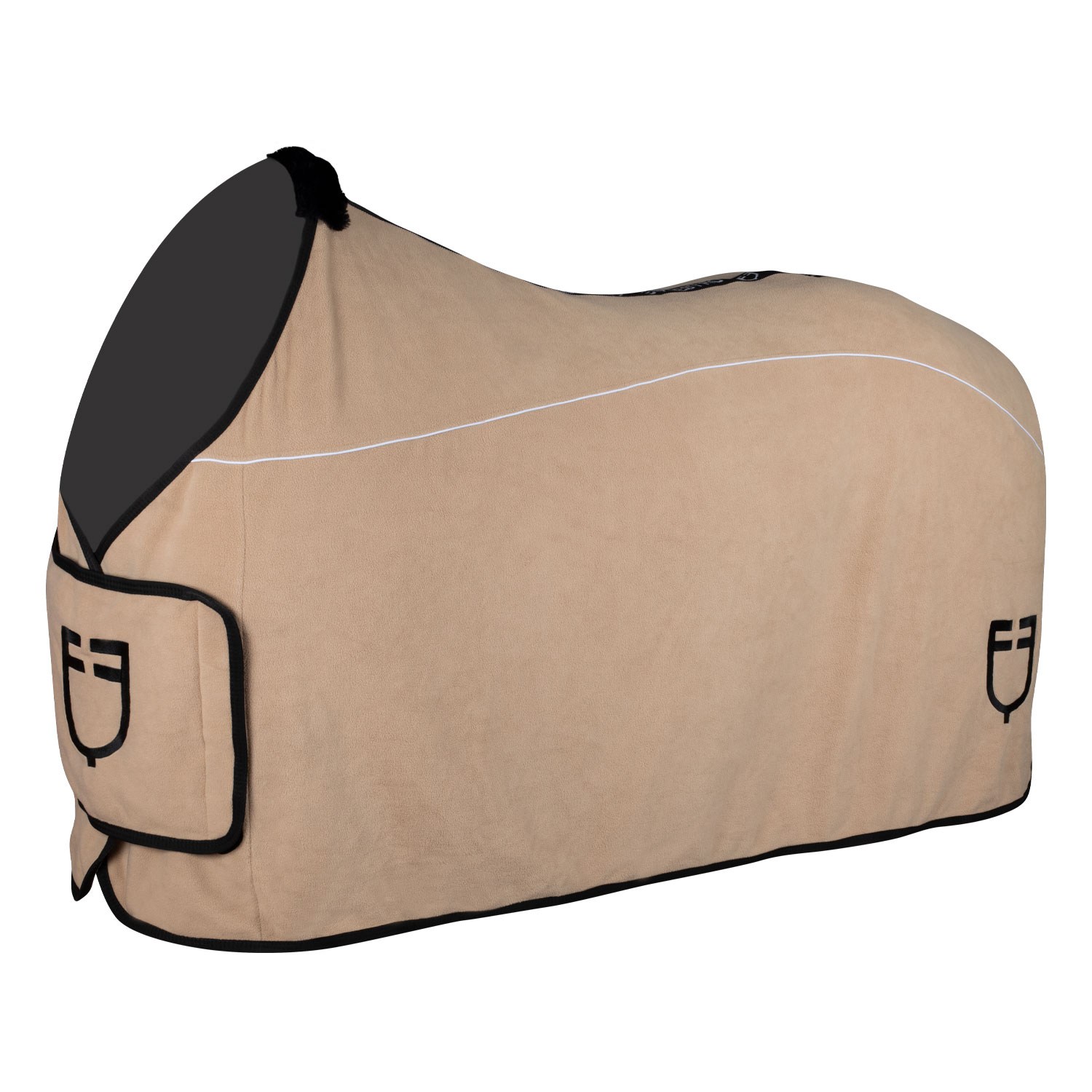 Equestro GP Fleece Rug Abschwitzdecke - beige, Größe 165 cm