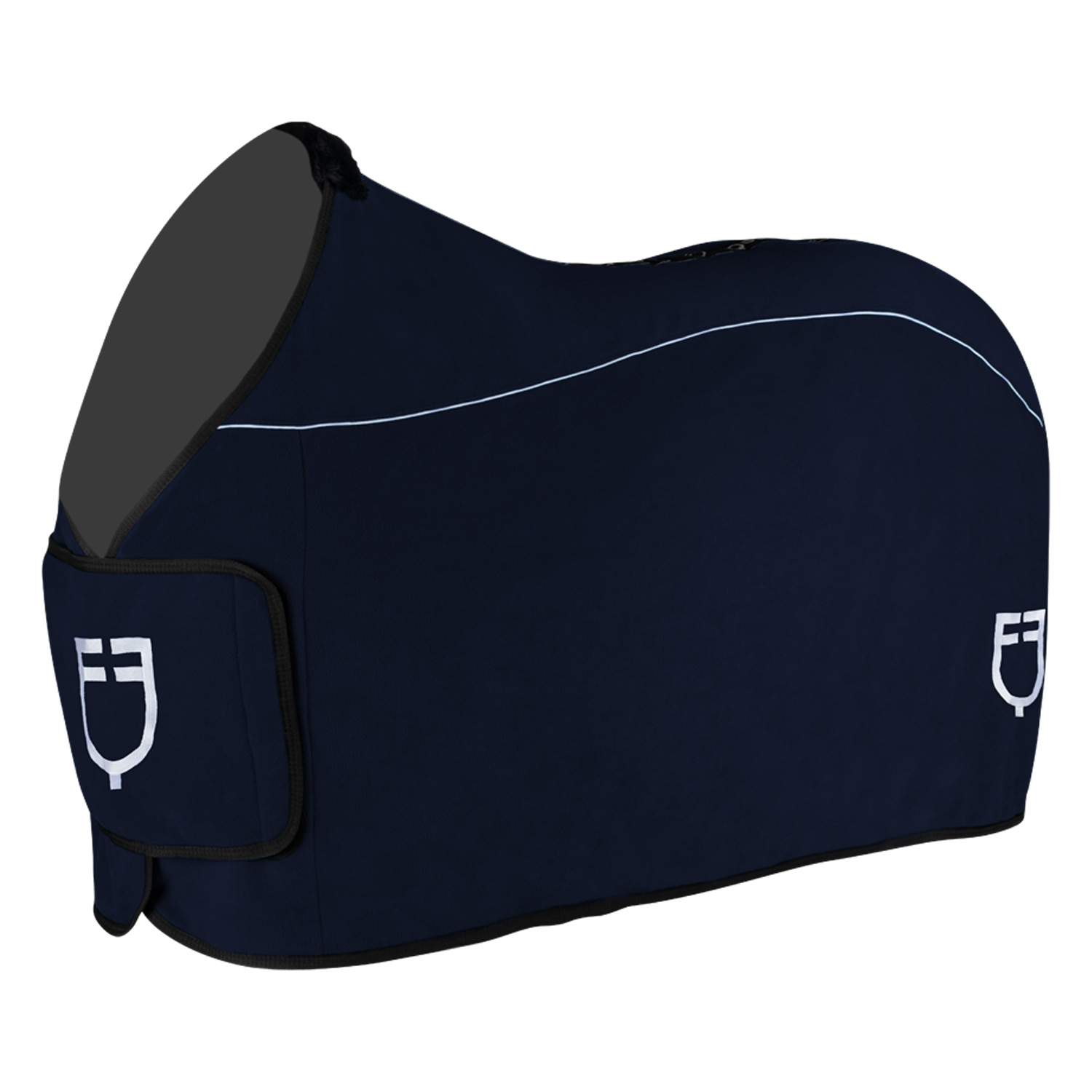 Equestro GP Fleece Rug Abschwitzdecke - navy, Größe 145 cm