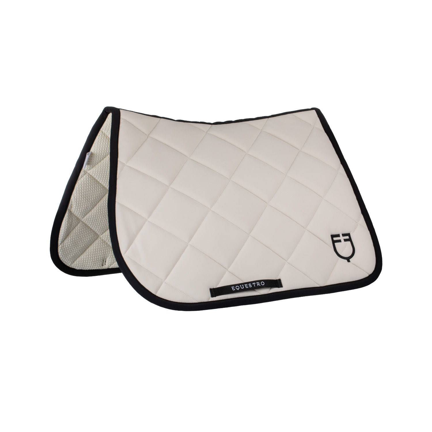 Equestro Black Line Schabracke Springen - beige, Größe FULL