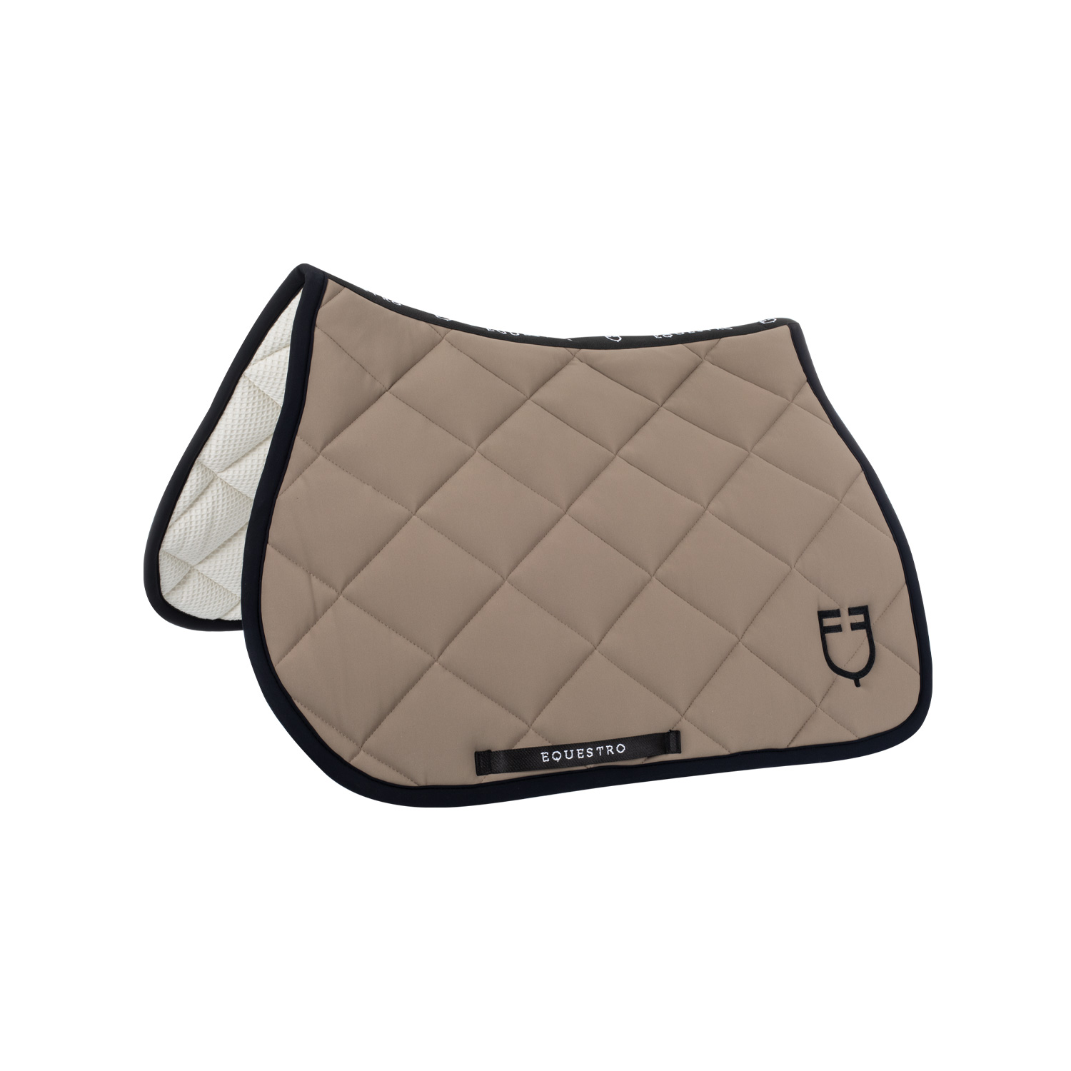 Equestro Black Line Schabracke Springen - walnut, Größe PONY