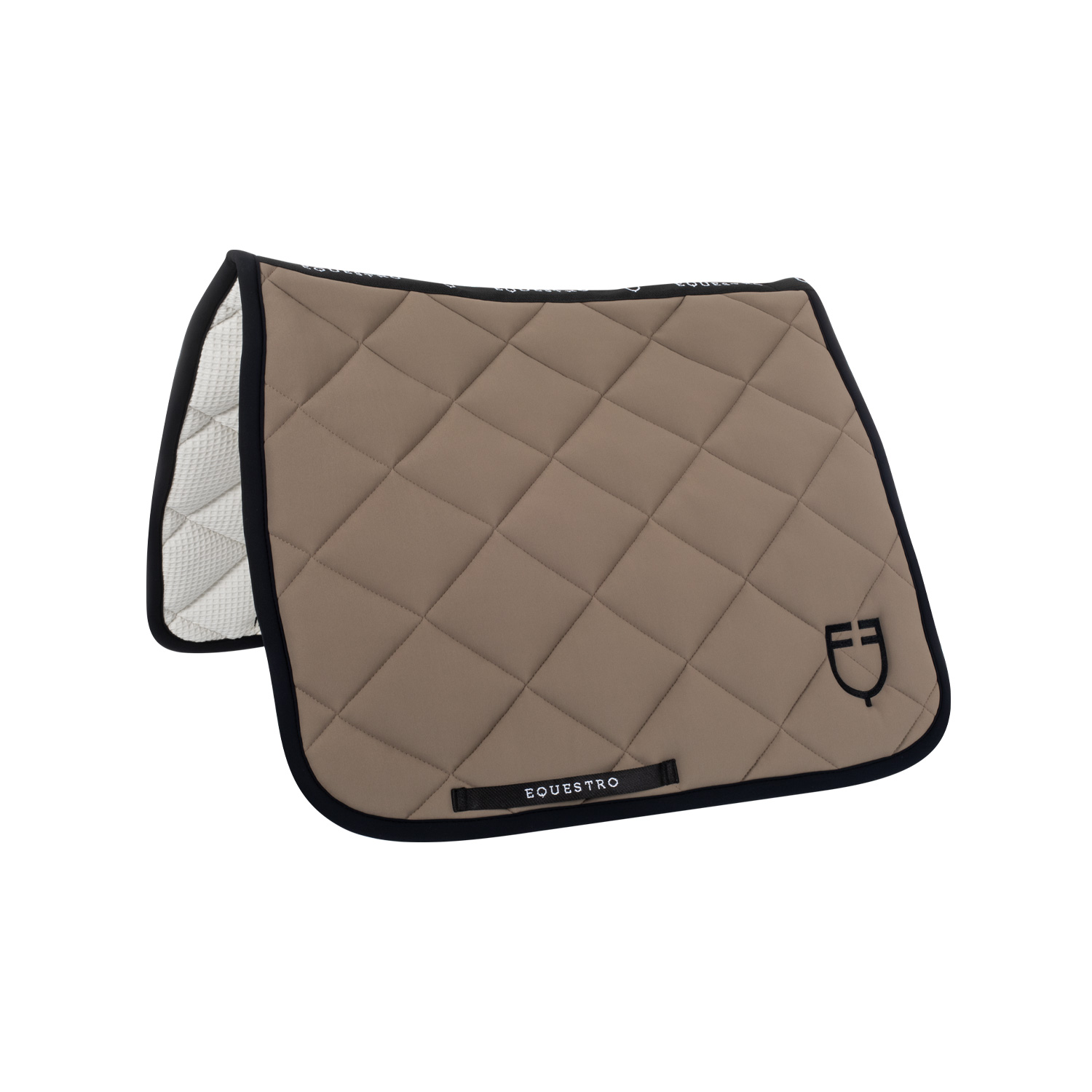 Equestro Black Line Schabracke Dressur - walnut, Größe FULL
