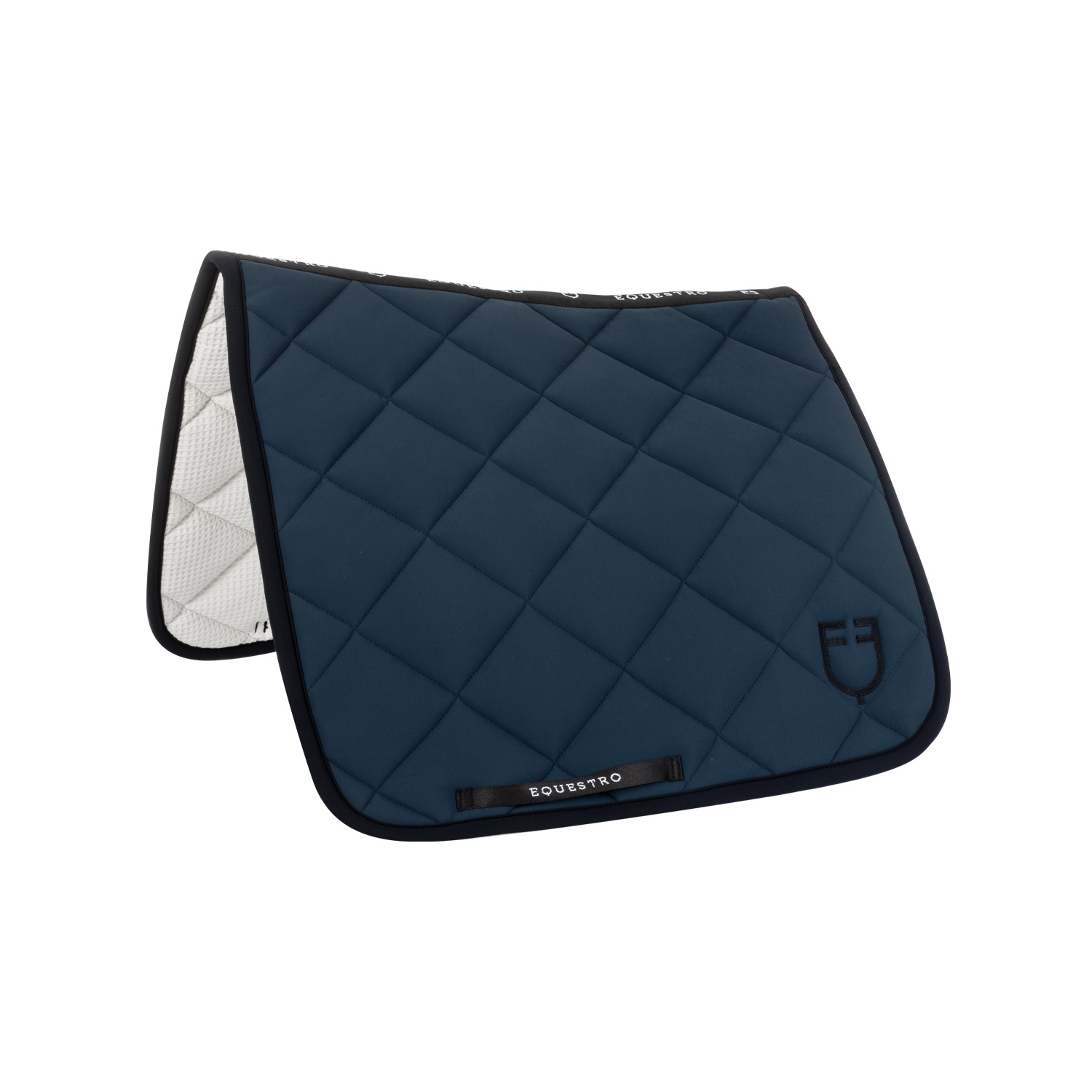 Equestro Black Line Schabracke Dressur - navy, Größe FULL