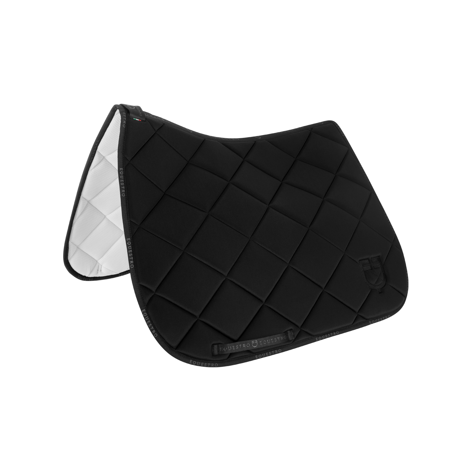 Equestro GP Schabracke Dressur - black/black, Größe FULL
