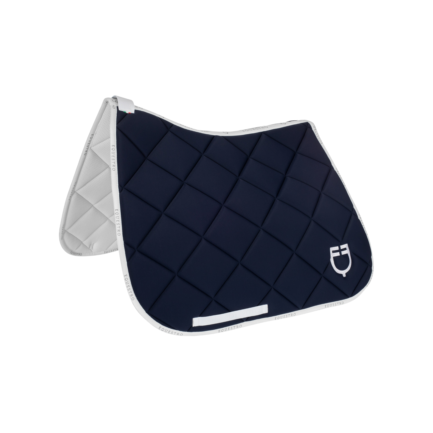Equestro GP Schabracke Dressur - navy/white, Größe PONY