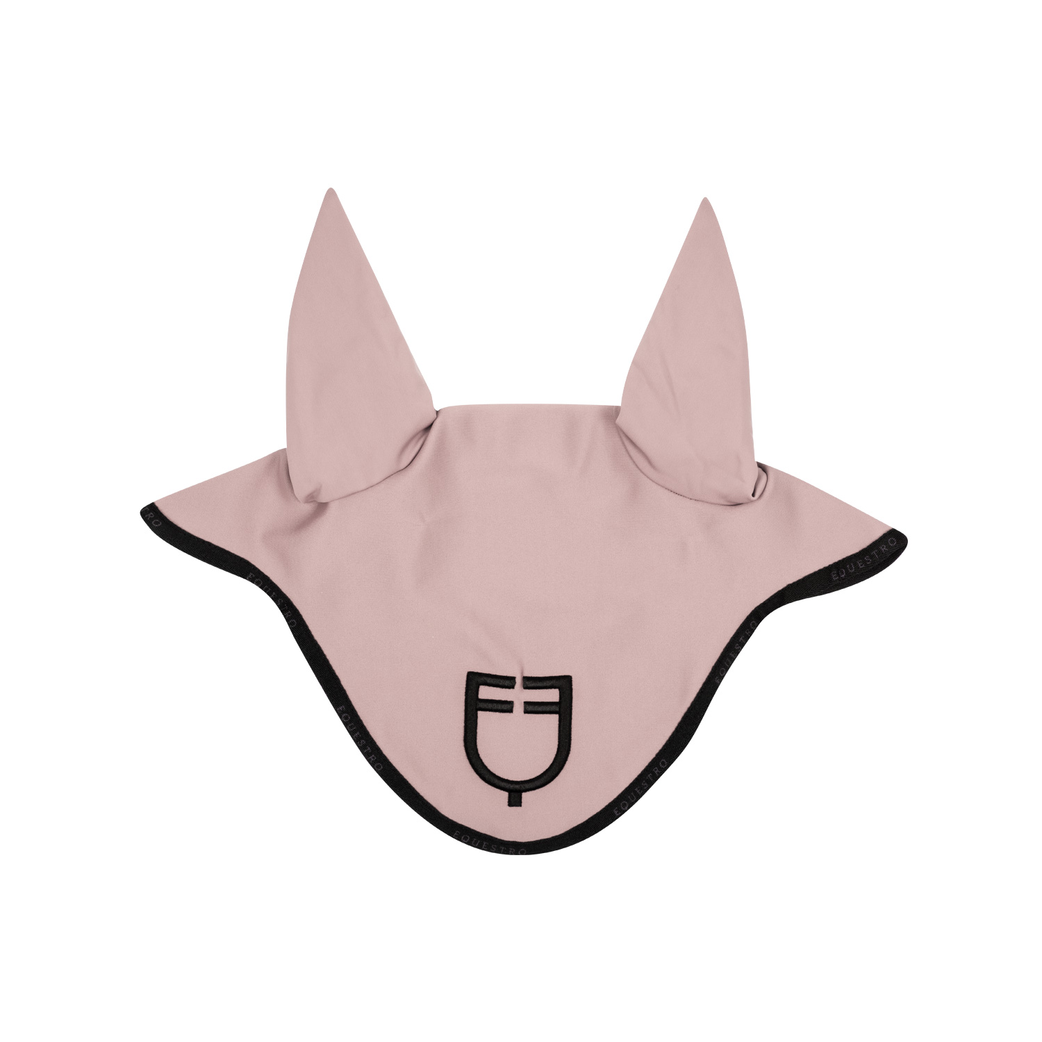 Equestro Fliegenohren mit Logo - cameo rose/black, Größe FULL