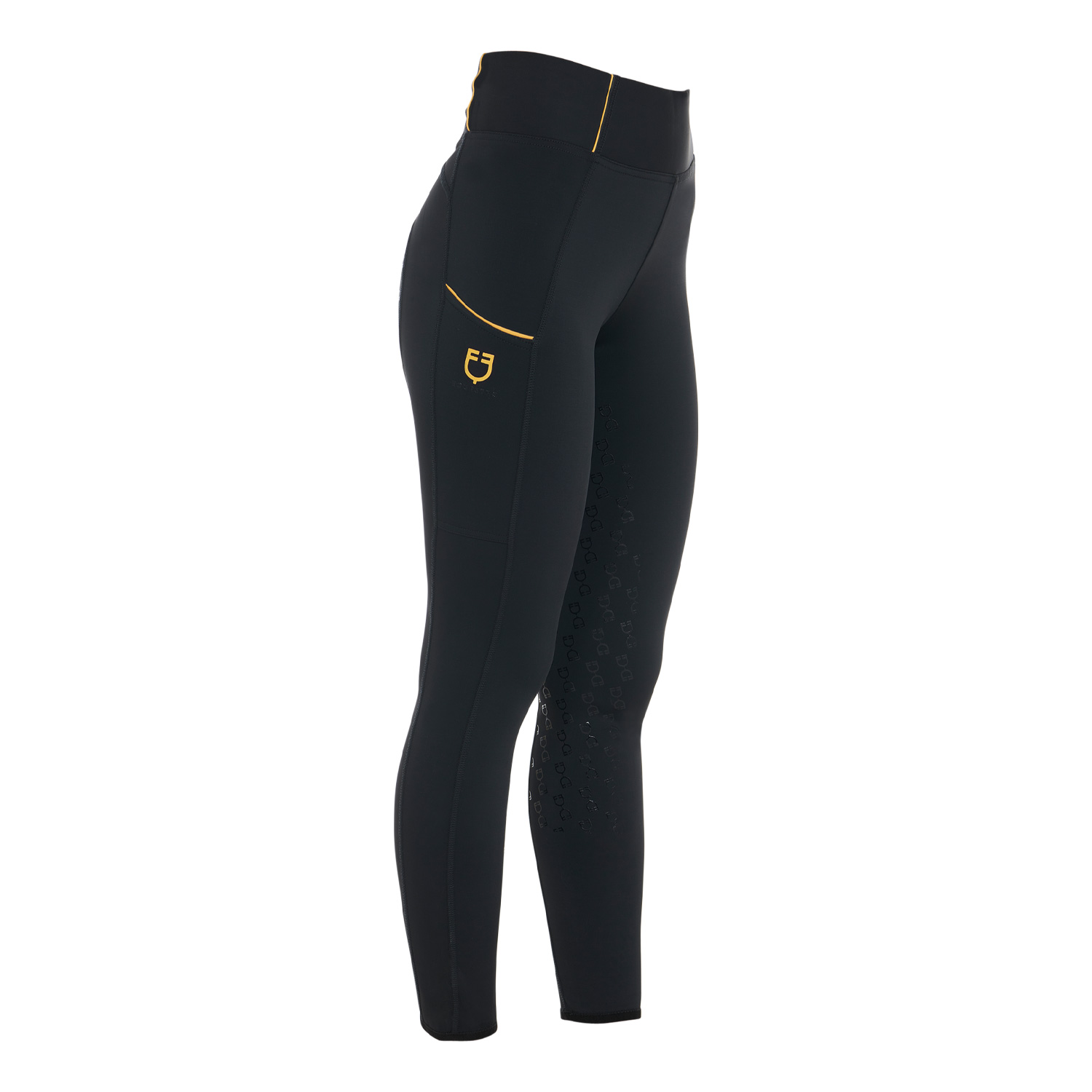 Equestro Slim Fit High Waist Vollgrip Reitleggings Damen Horse Shop