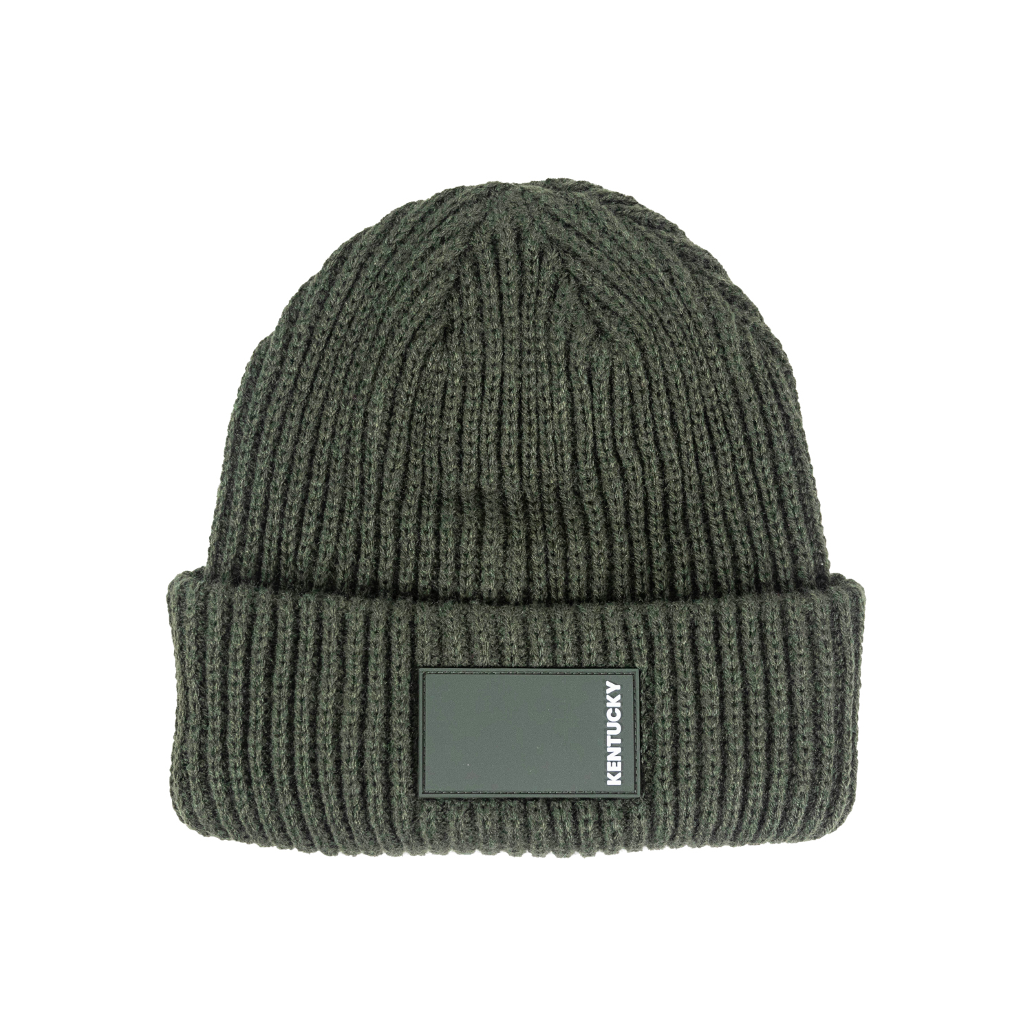 Kentucky Horsewear Beanie mit gummiertem Logo - dunkelgrün