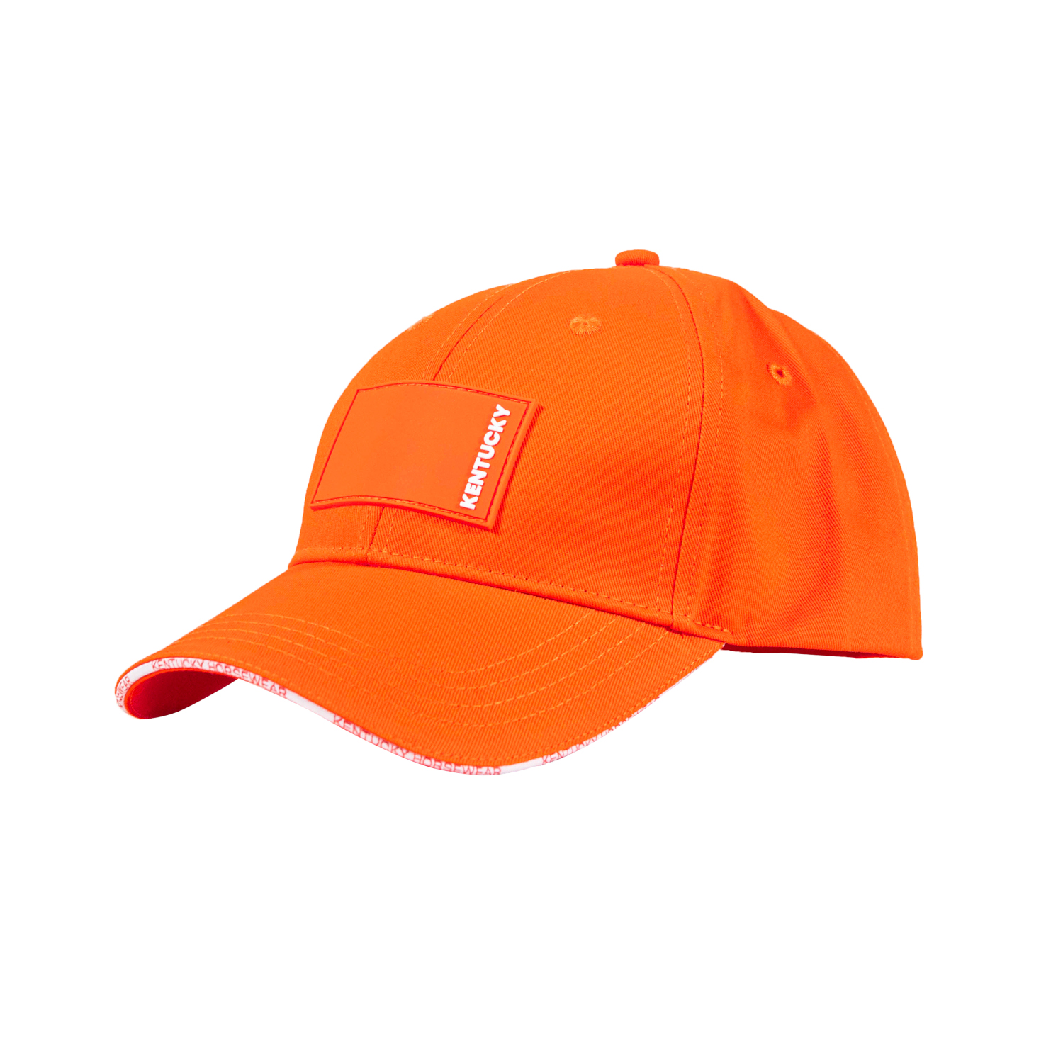 Kentucky Horsewear Cap mit gummiertem Logo - orange