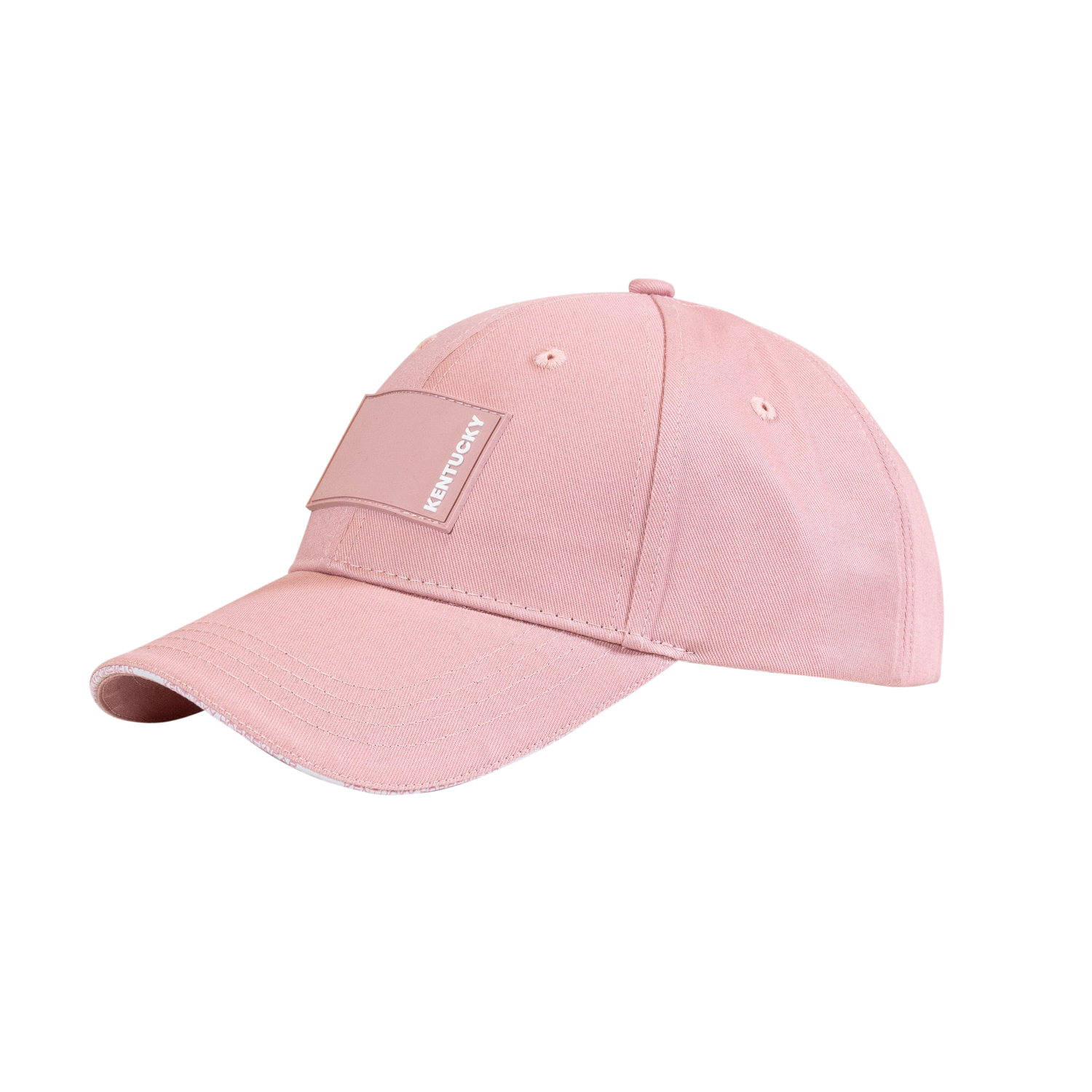 Kentucky Horsewear Cap mit gummiertem Logo - old rose