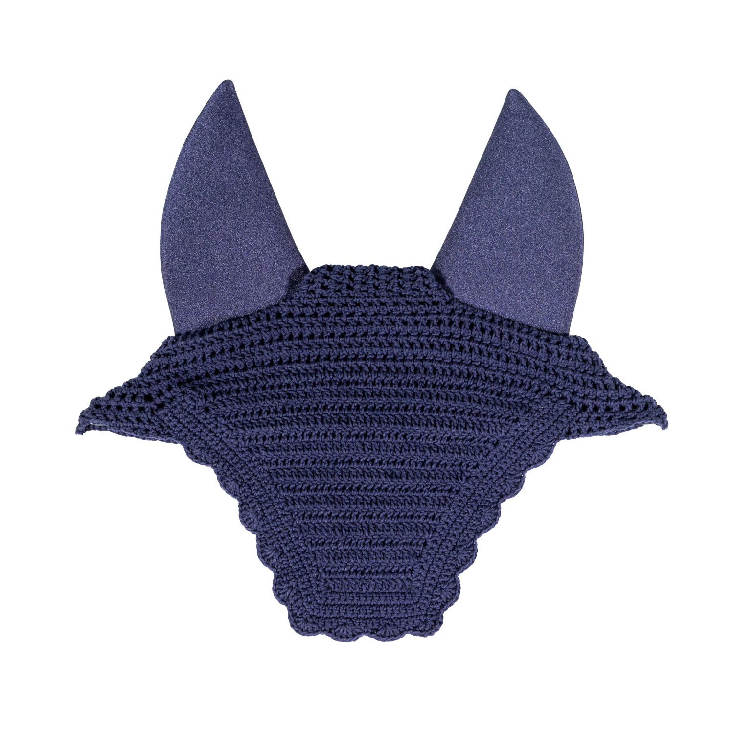 Kentucky Horsewear Fly Veil Wellington Wave - navy, Größe full soundless