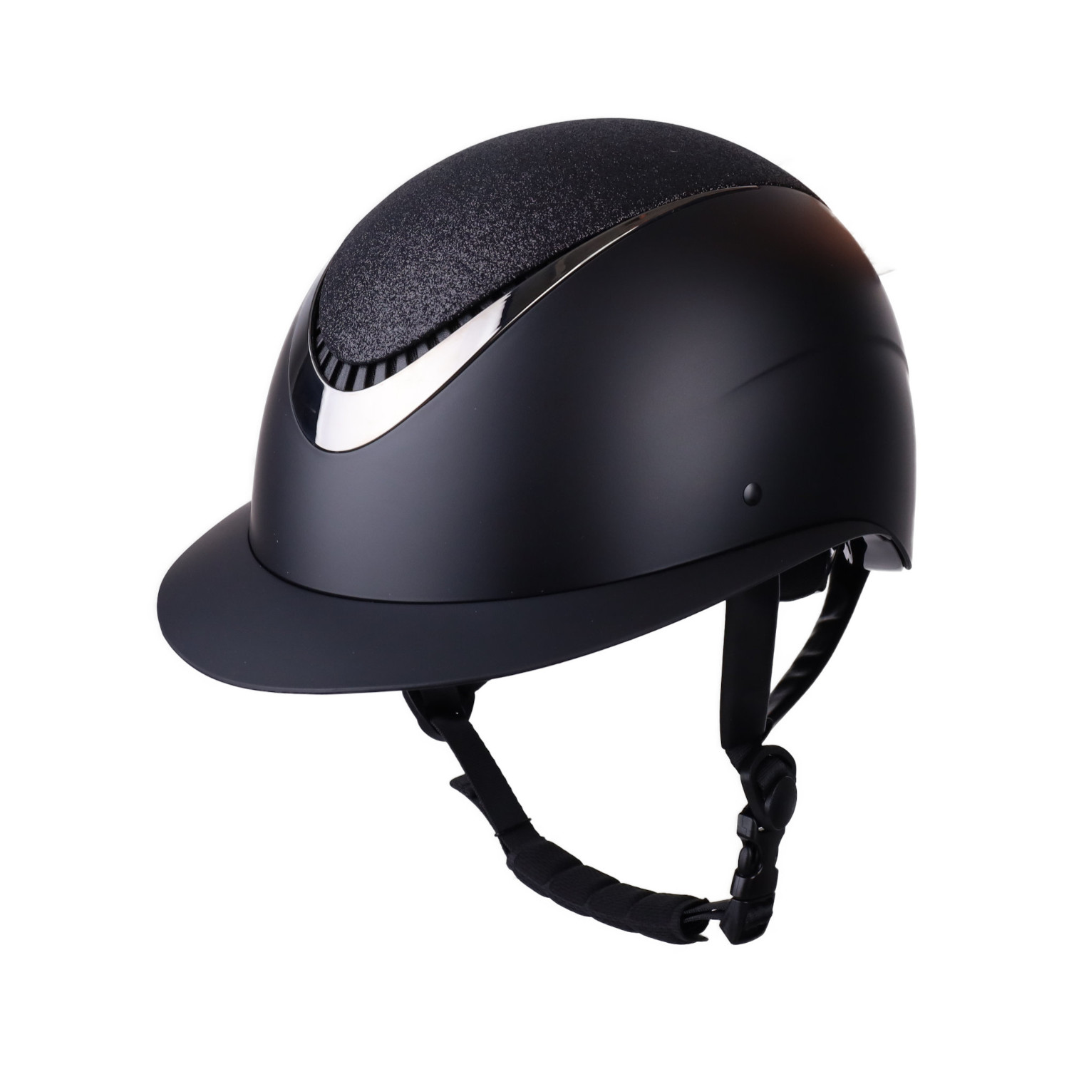 USG Reithelm Comfort Highlight - schwarz, Größe S