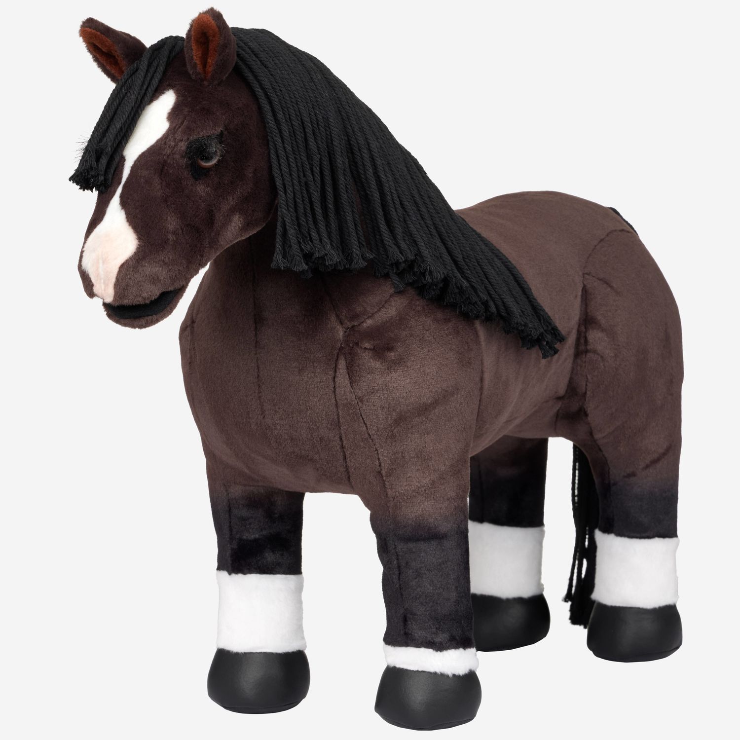 Lemieux Mini Toy Pony Flash Weiß-Braun - Weiß-Braun