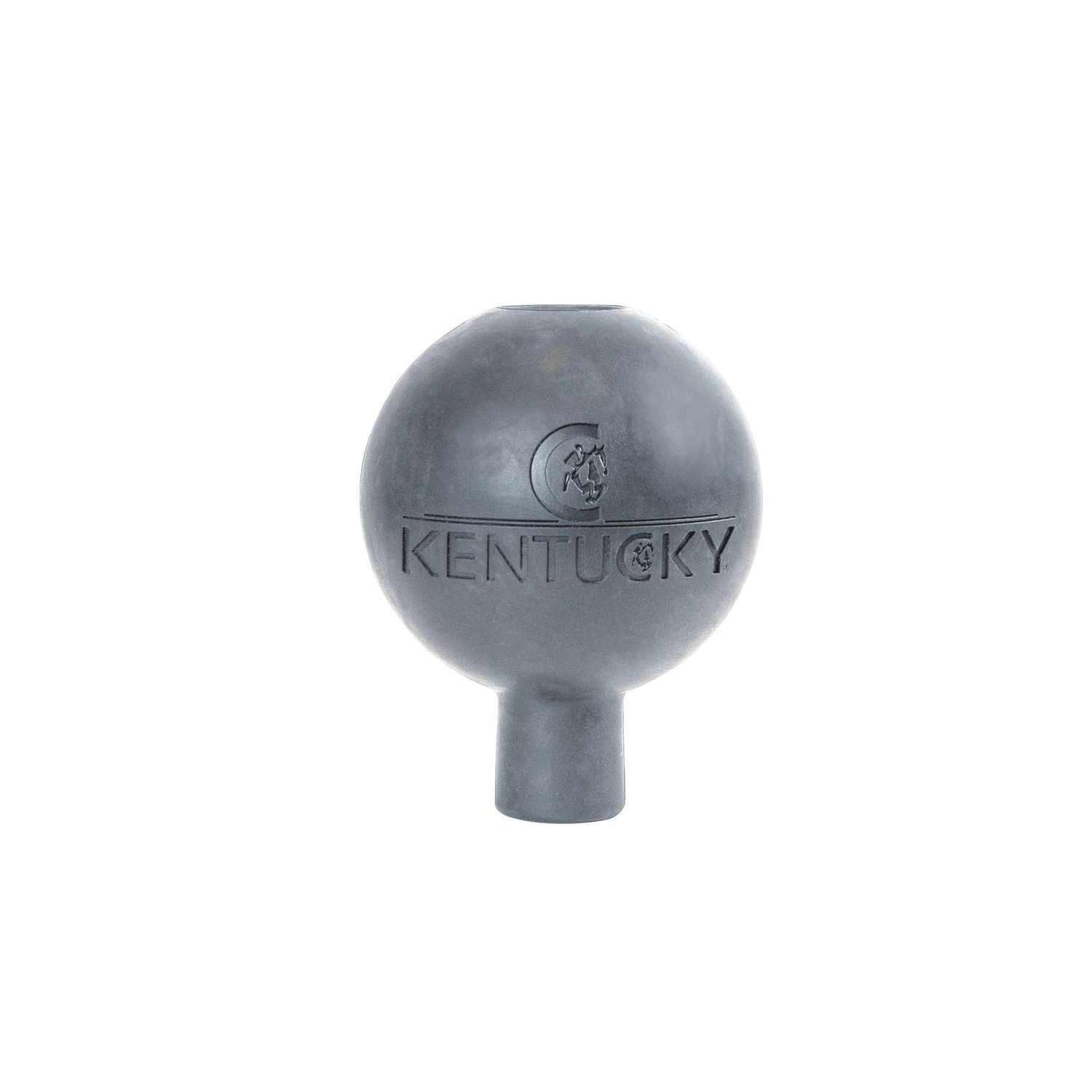 Kentucky Horsewear Leinen & Wand Gummiball - grau