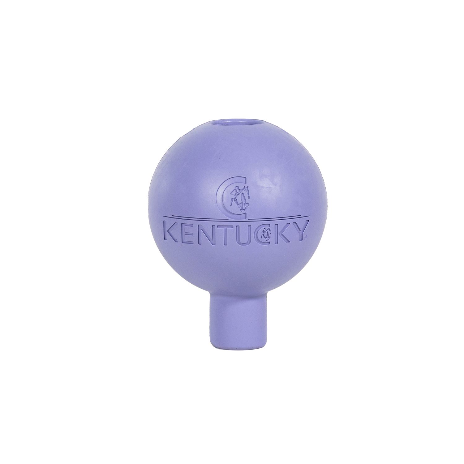 Kentucky Horsewear Leinen & Wand Gummiball - lavendel