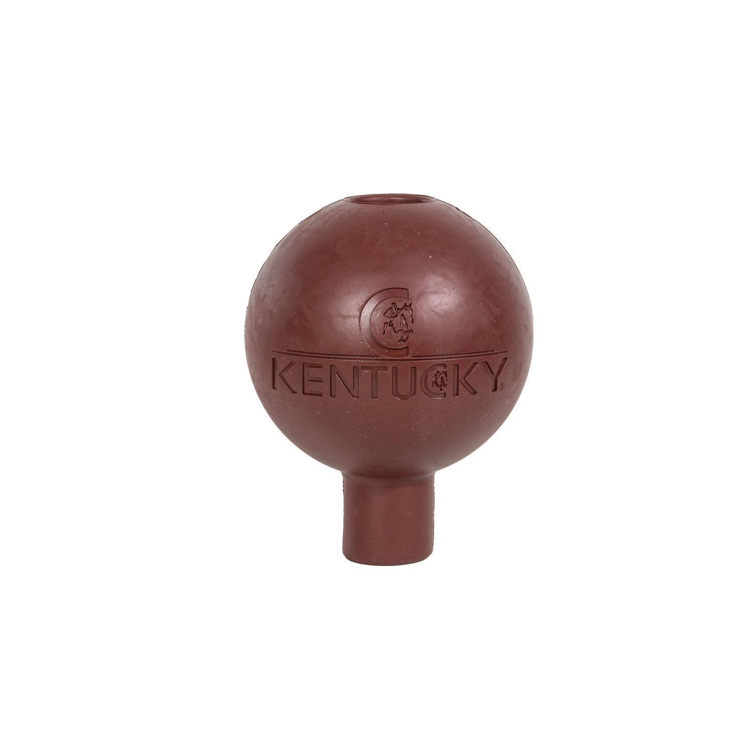 Kentucky Horsewear Leinen & Wand Gummiball - bordeaux