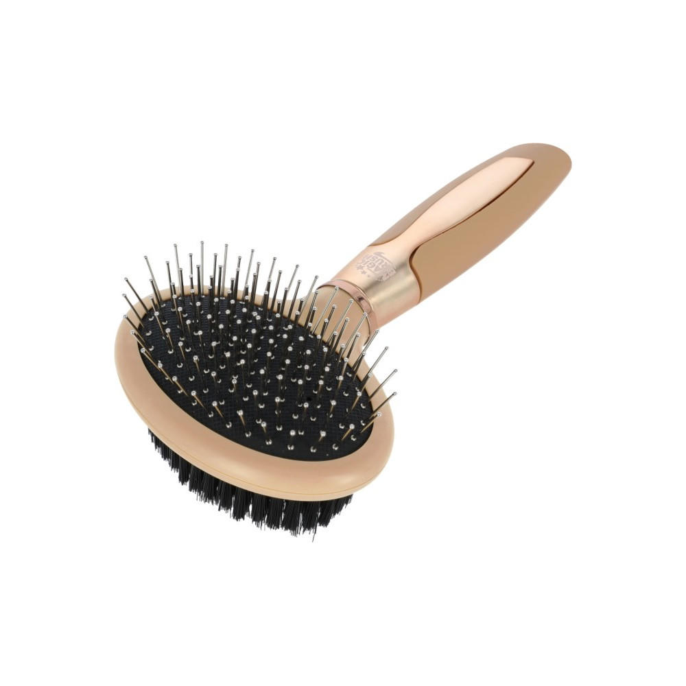 Kerbl MagicBrush Doppelbürste für den Hund - golden/Sandstorm