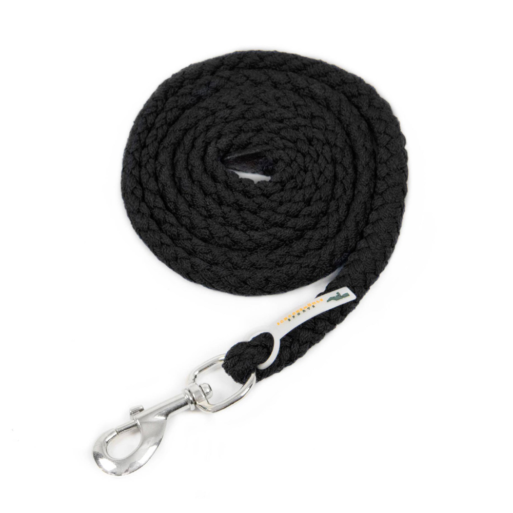 Schockemöhle Strick Catch mit Karabiner - black