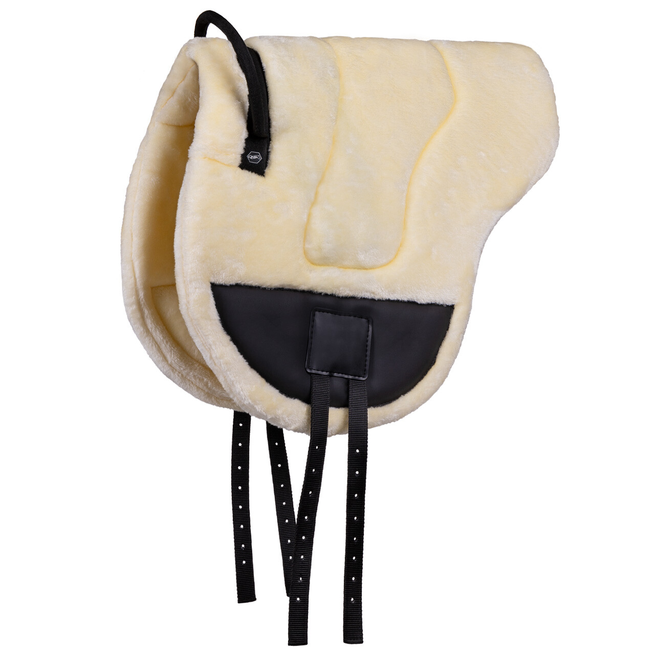 QHP Bareback-Pad Ontario - cream, Größe Pony