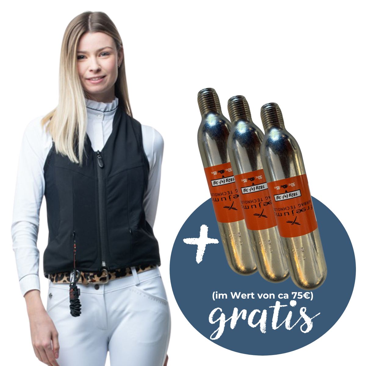 Rückenprotektor Reiten Schutzweste Reiten Airbag Reiten - Main Image