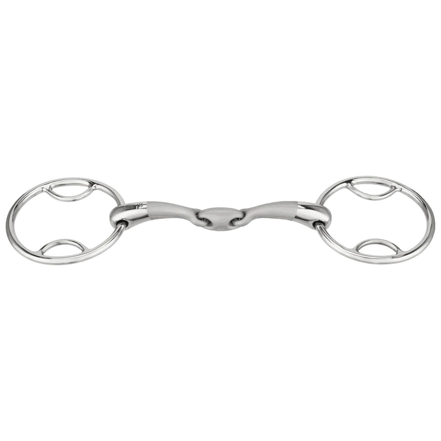 SPRENGER Satinox Multi Ring 14mm Doppelt Gebrochen Edelstahl Rostfrei - Silber, Größe 135