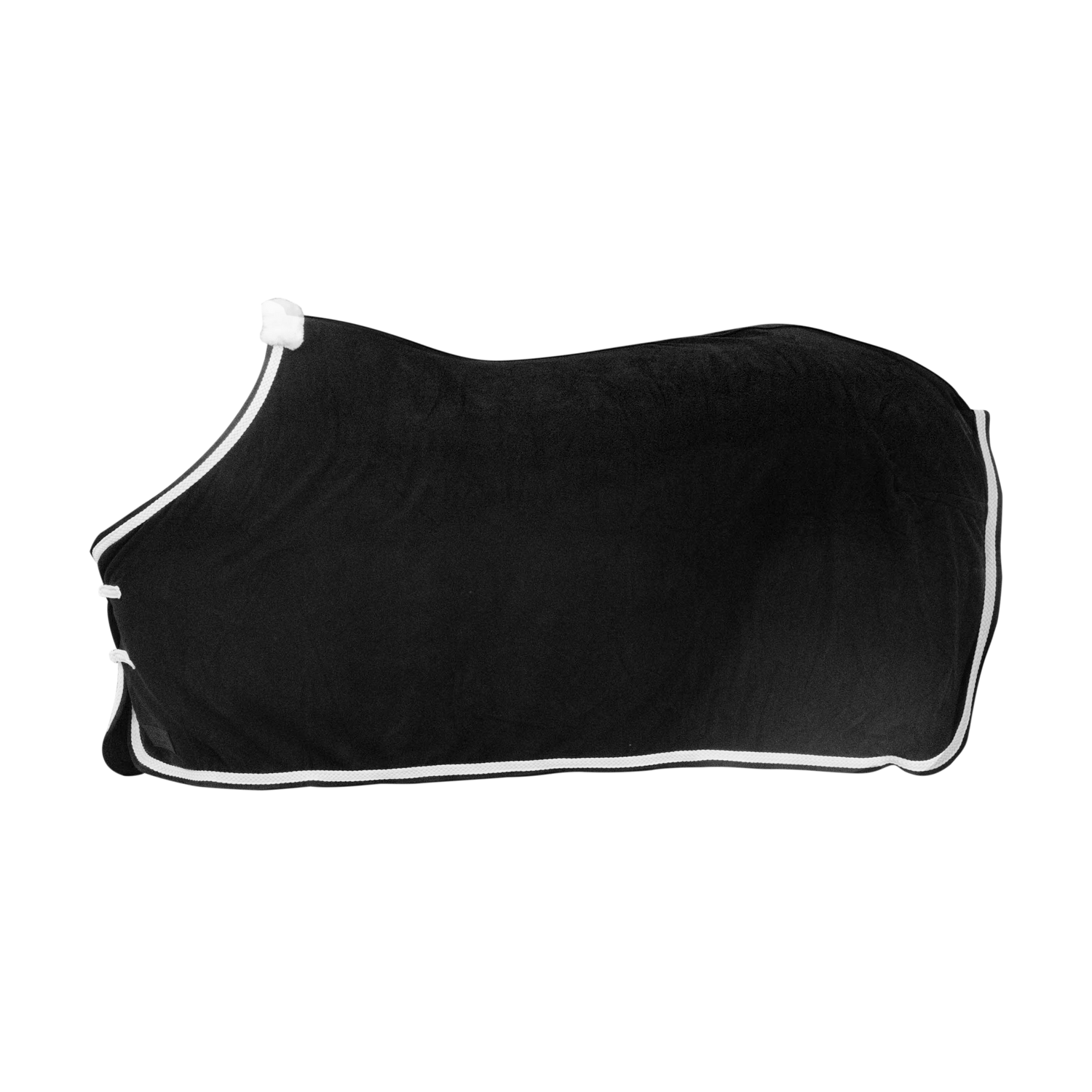 Kentucky Horsewear Show Fleecedecke Plaited Rope - schwarz, Größe 130