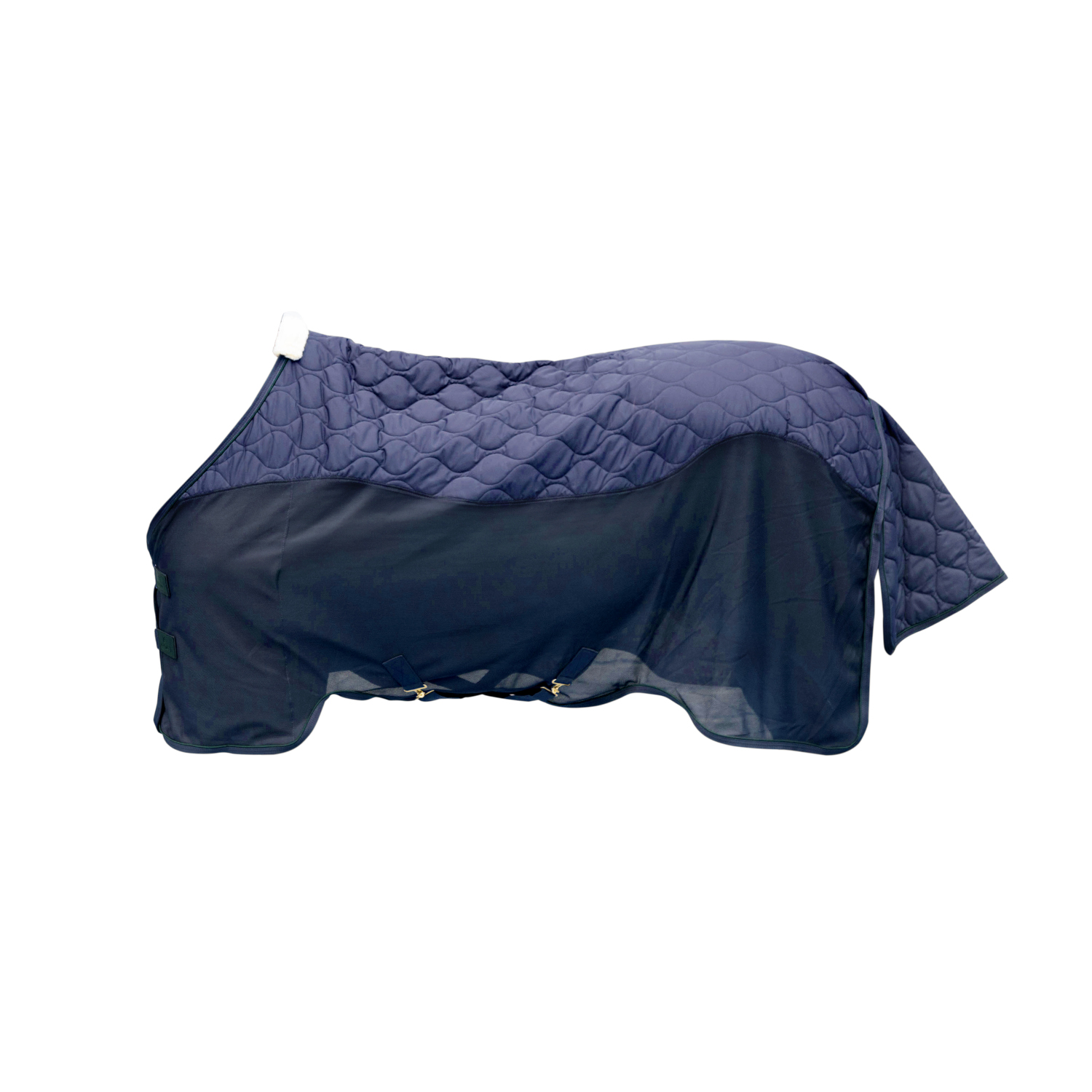Kentucky Horsewear Transport Abschwitzdecke Fleece Mesh - navy, Größe 155