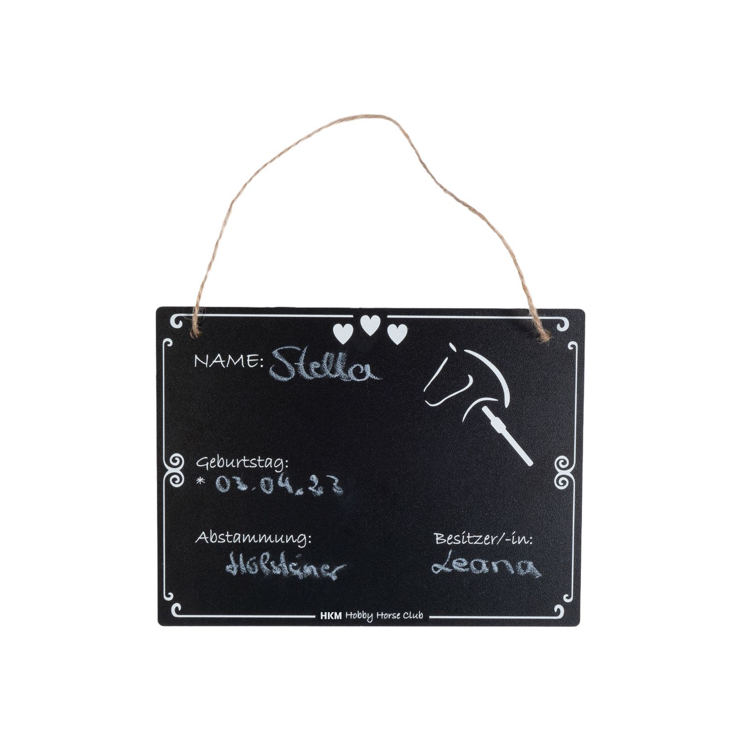 HKM Stallschild Hobby Horsing