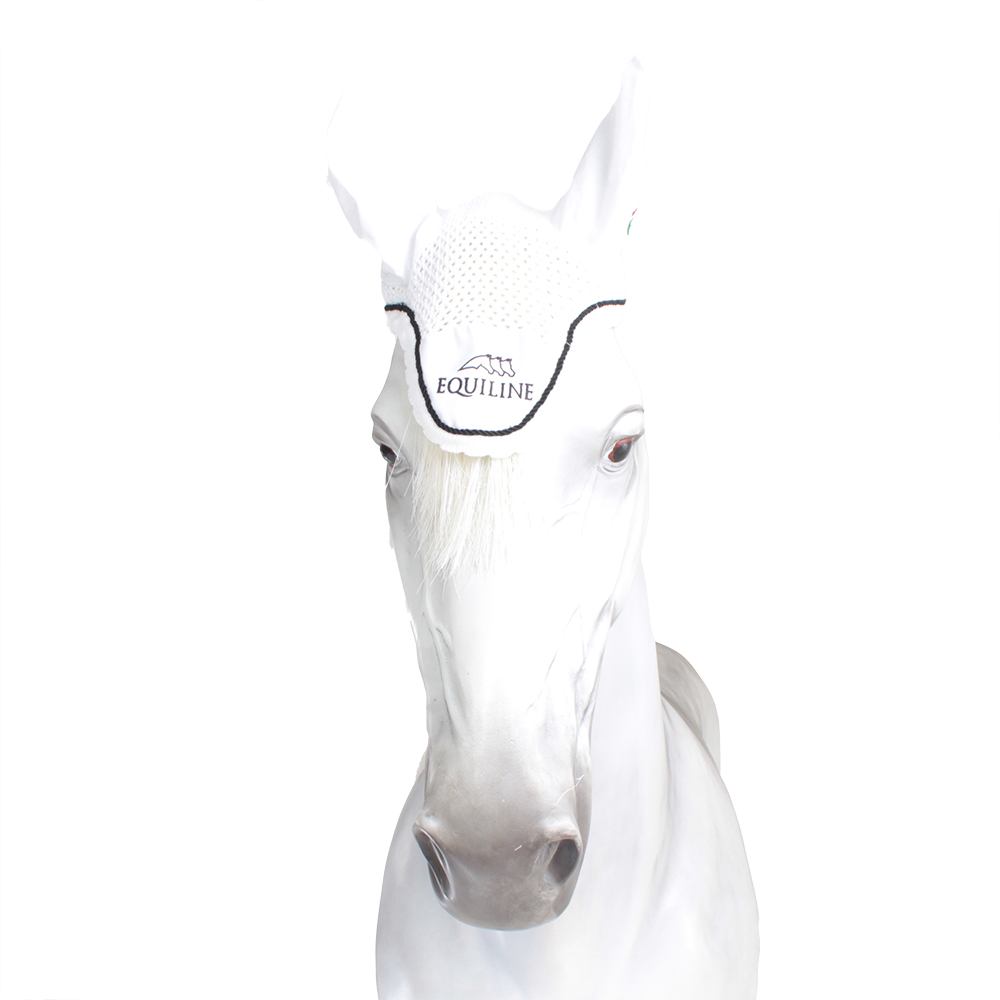 Equiline Outline Fliegenohren - weiß, Größe WB