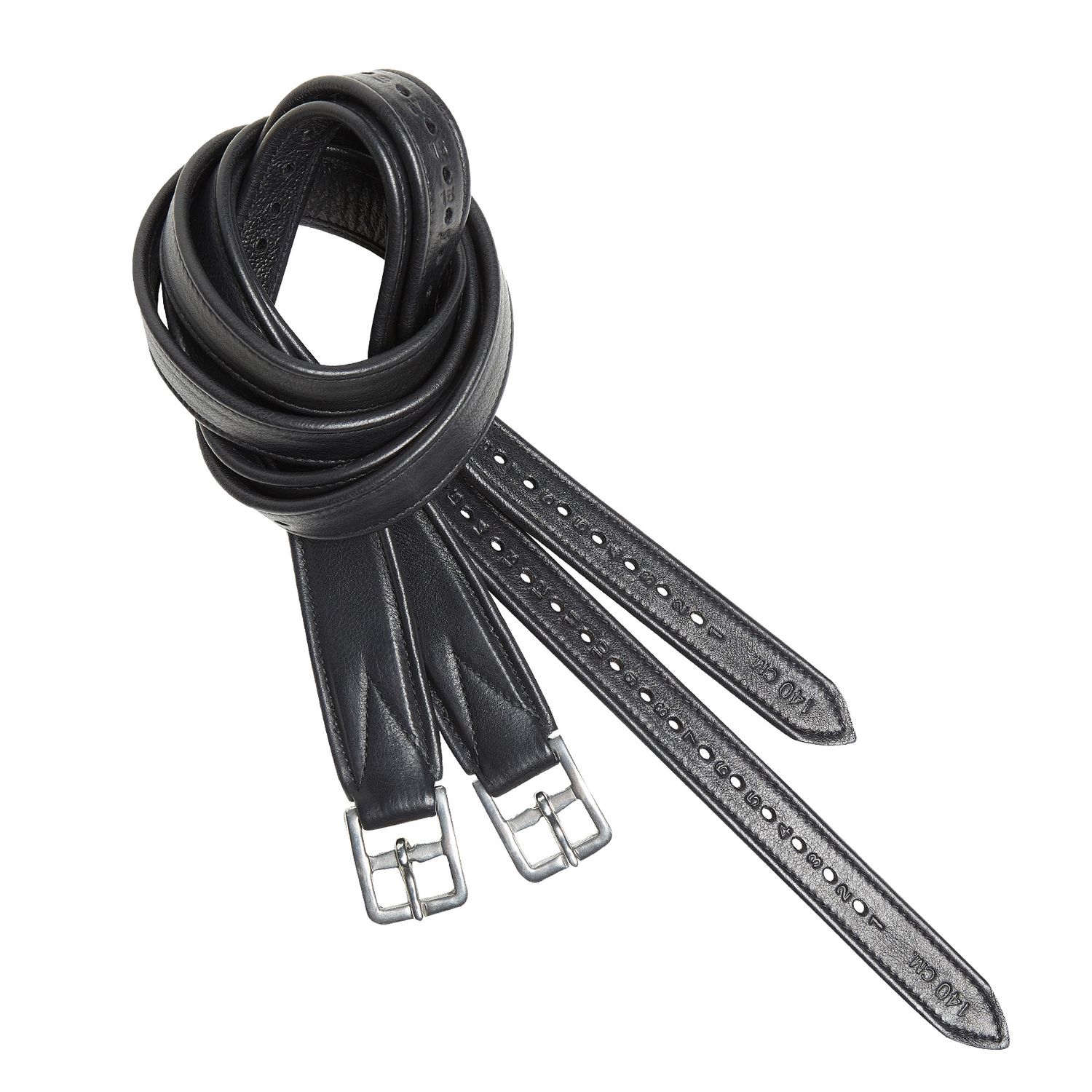 Kieffer Steigbügelriemen Ultra Soft - schwarz, Größe 140