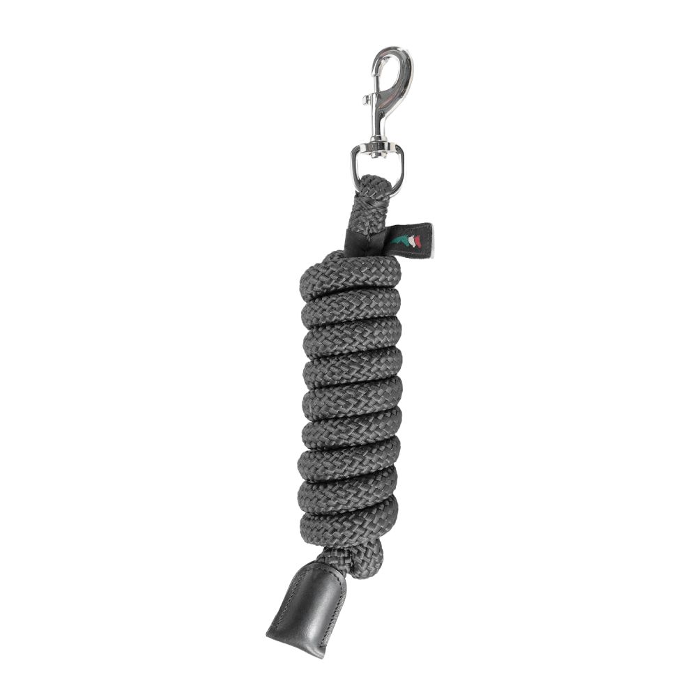 Equiline Gabe Führstrick Karabiner - grau