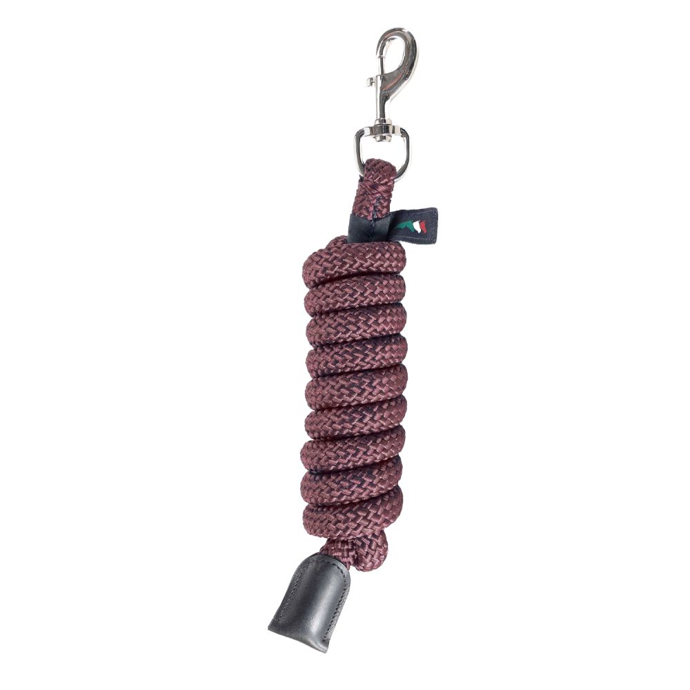 Equiline Gabe Führstrick Karabiner - bordeaux