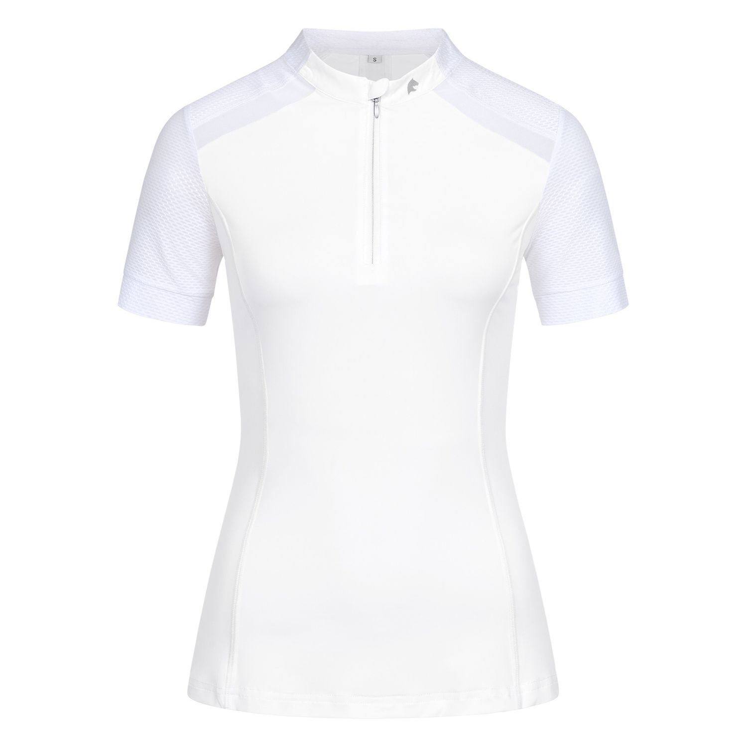 ELT Funktions-Zip-Shirt Nancy Damen - weiß, Größe L