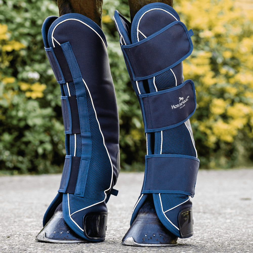 Horseware Signature Transportgamaschen 4er-Set - navy, Größe Pony