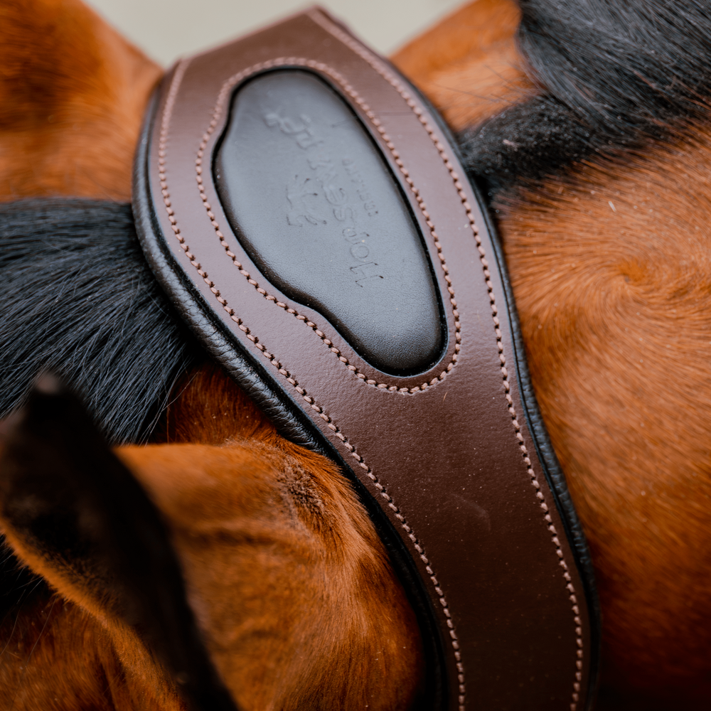 Horseware Signature Competition anatomisches Lederhalter