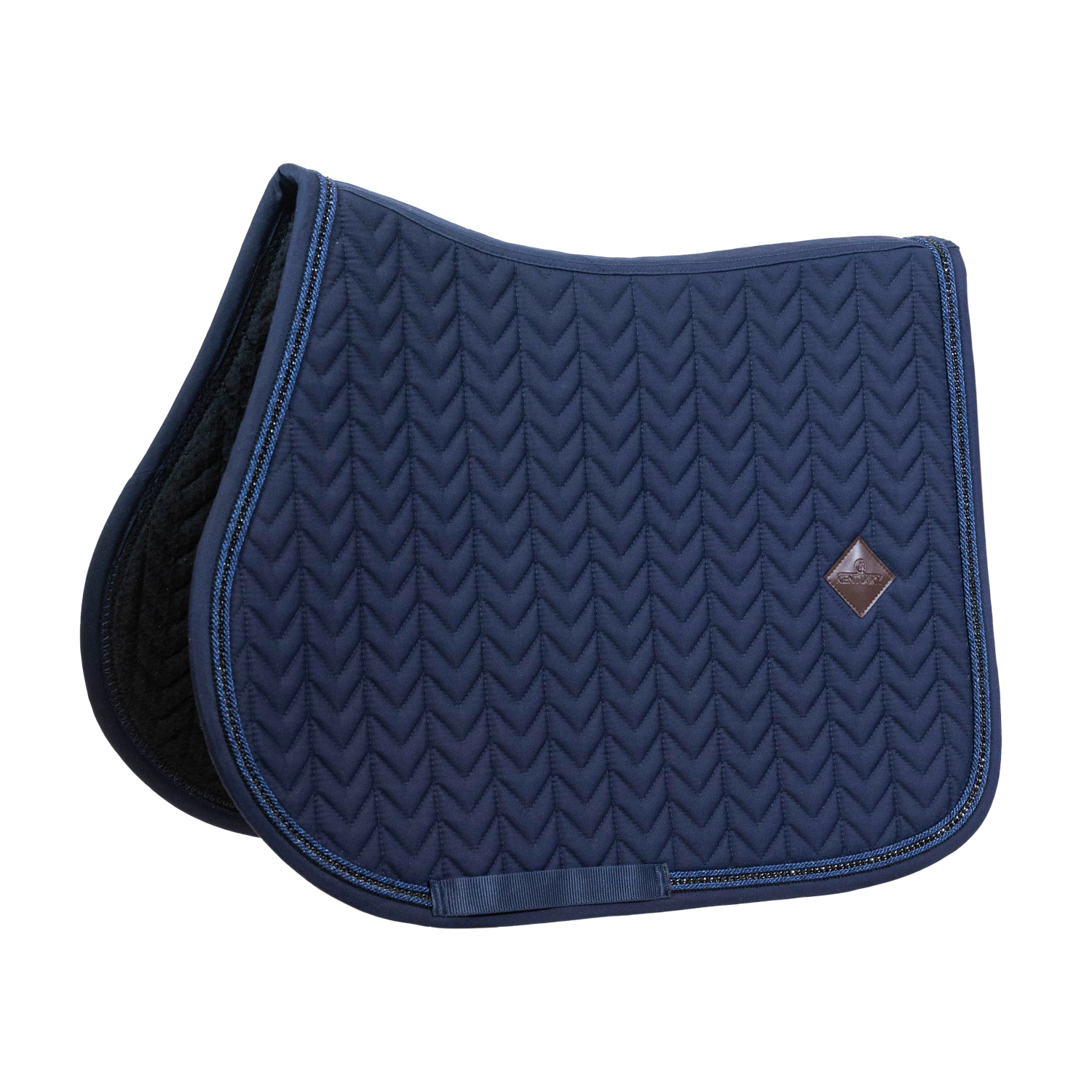 Kentucky Horsewear Dressur & Springen Schabracke Metal Chain - navy, Größe SR