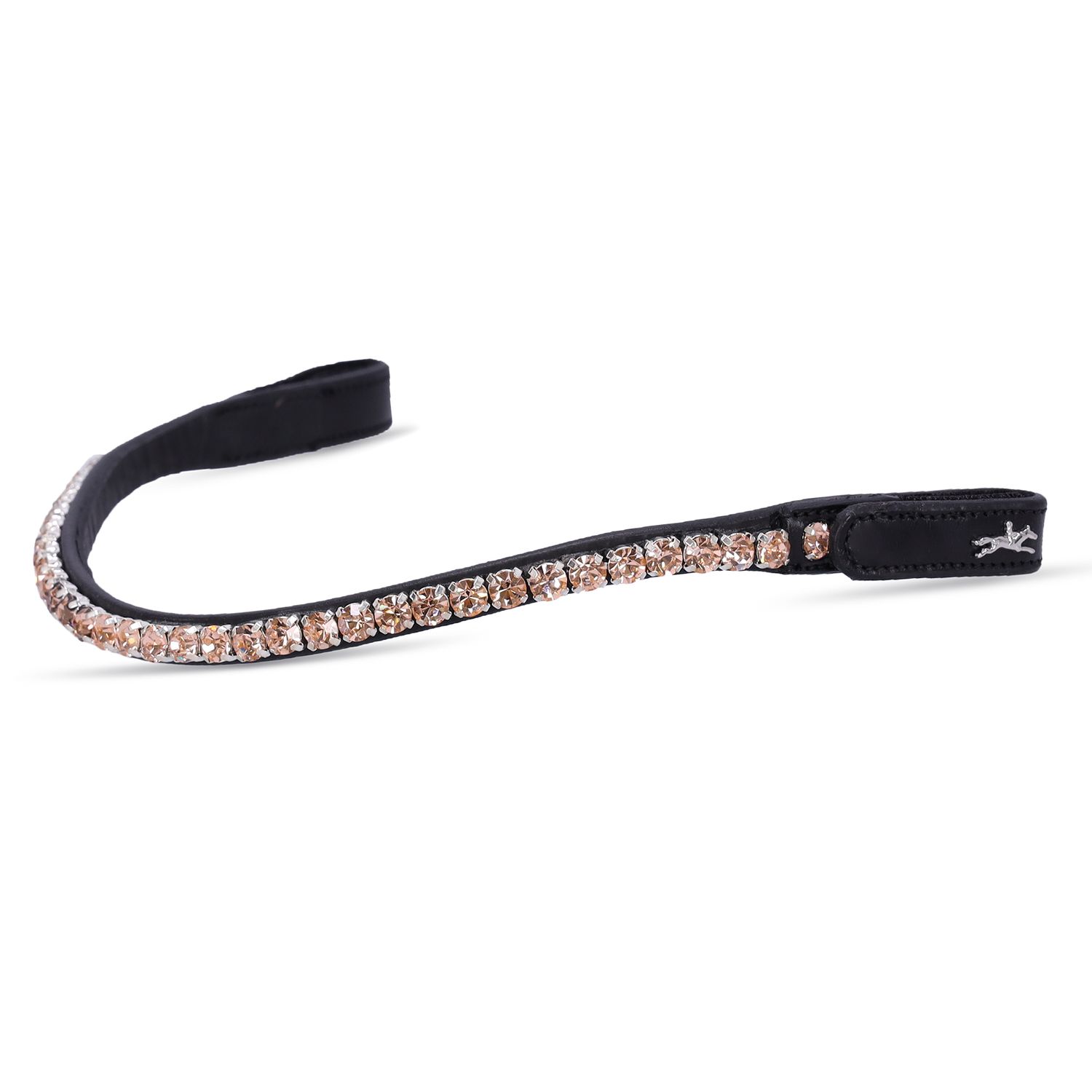 Schockemöhle Stirnriemen Siena - black/silk, Größe WB