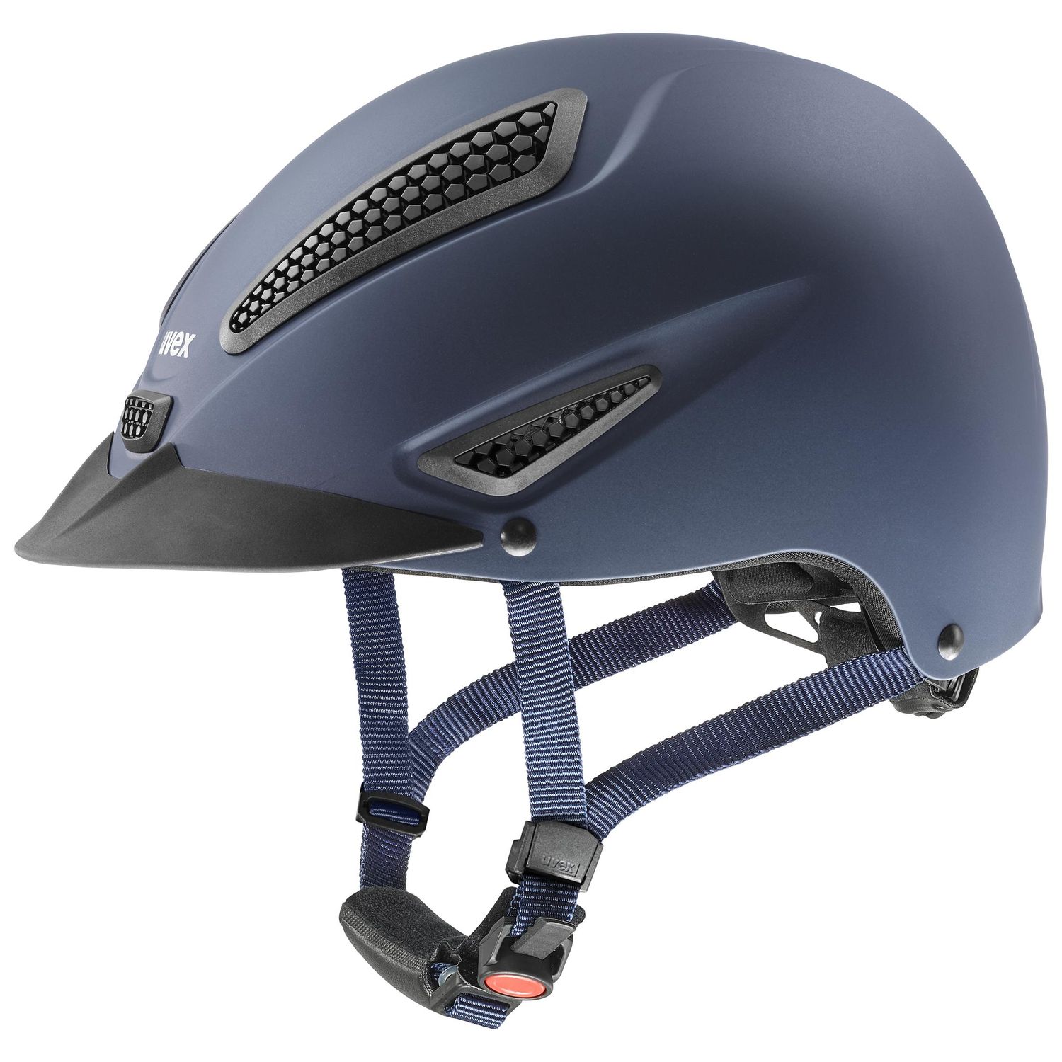 UVEX Perfexxion III Reithelm - blue mat, Größe XXS-S (52-55)