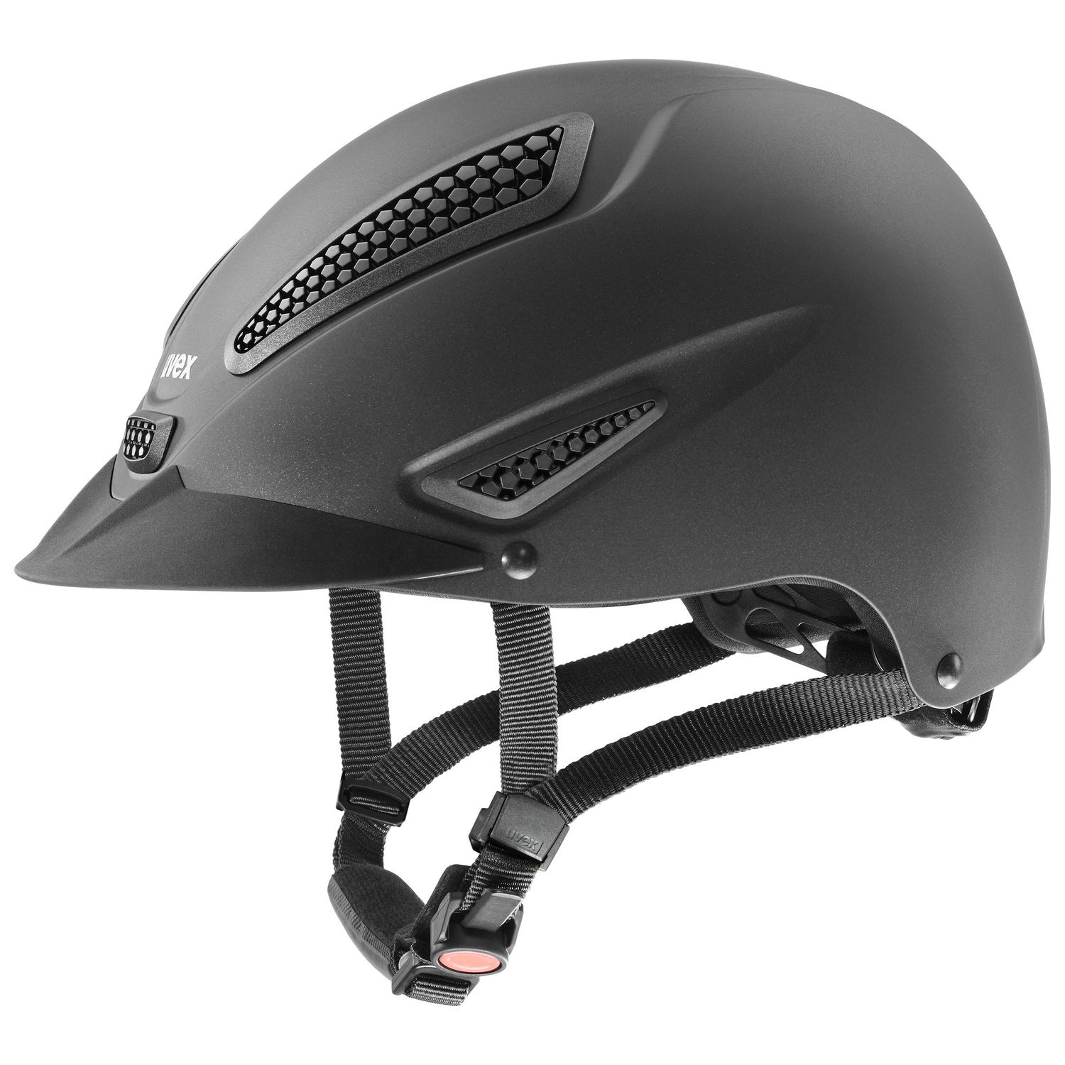 UVEX Perfexxion III Reithelm - black mat, Größe S-M (55-58)