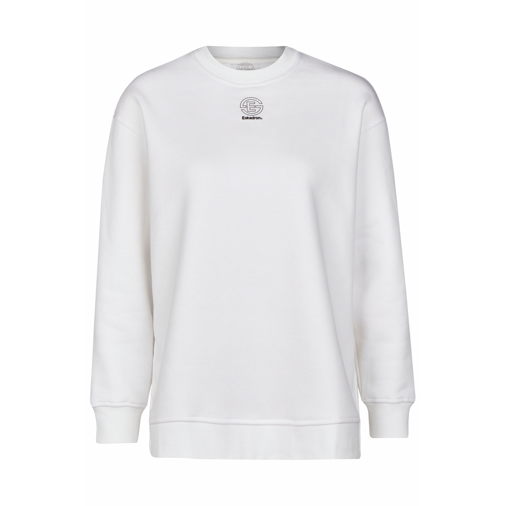 Eskadron Dynamic 24 Oversized Sweatshirt Damen - white, Größe XL