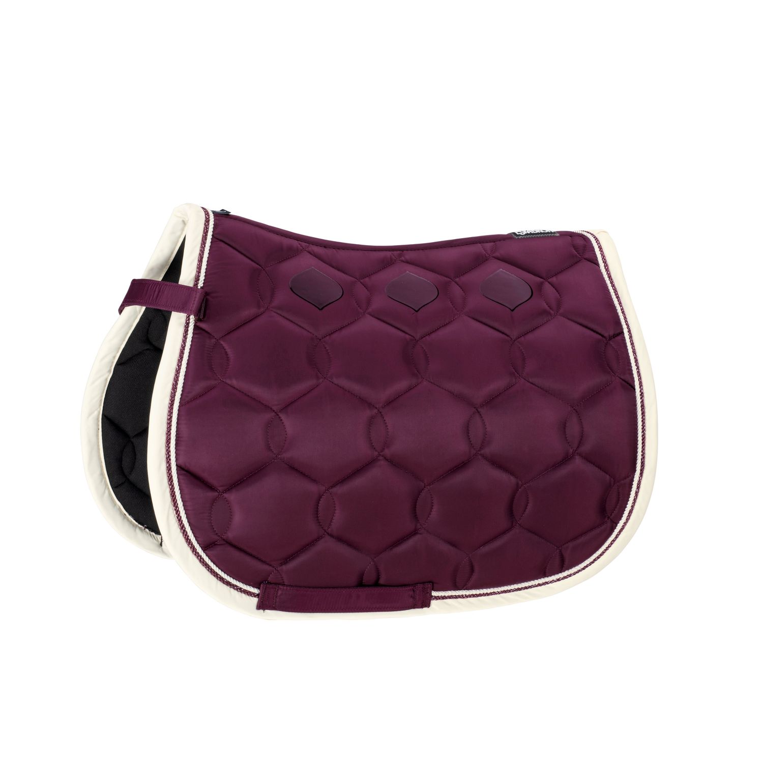 Eskadron Glossy Wave Contrast Shetty Schabracke - blackberry, Größe XXS