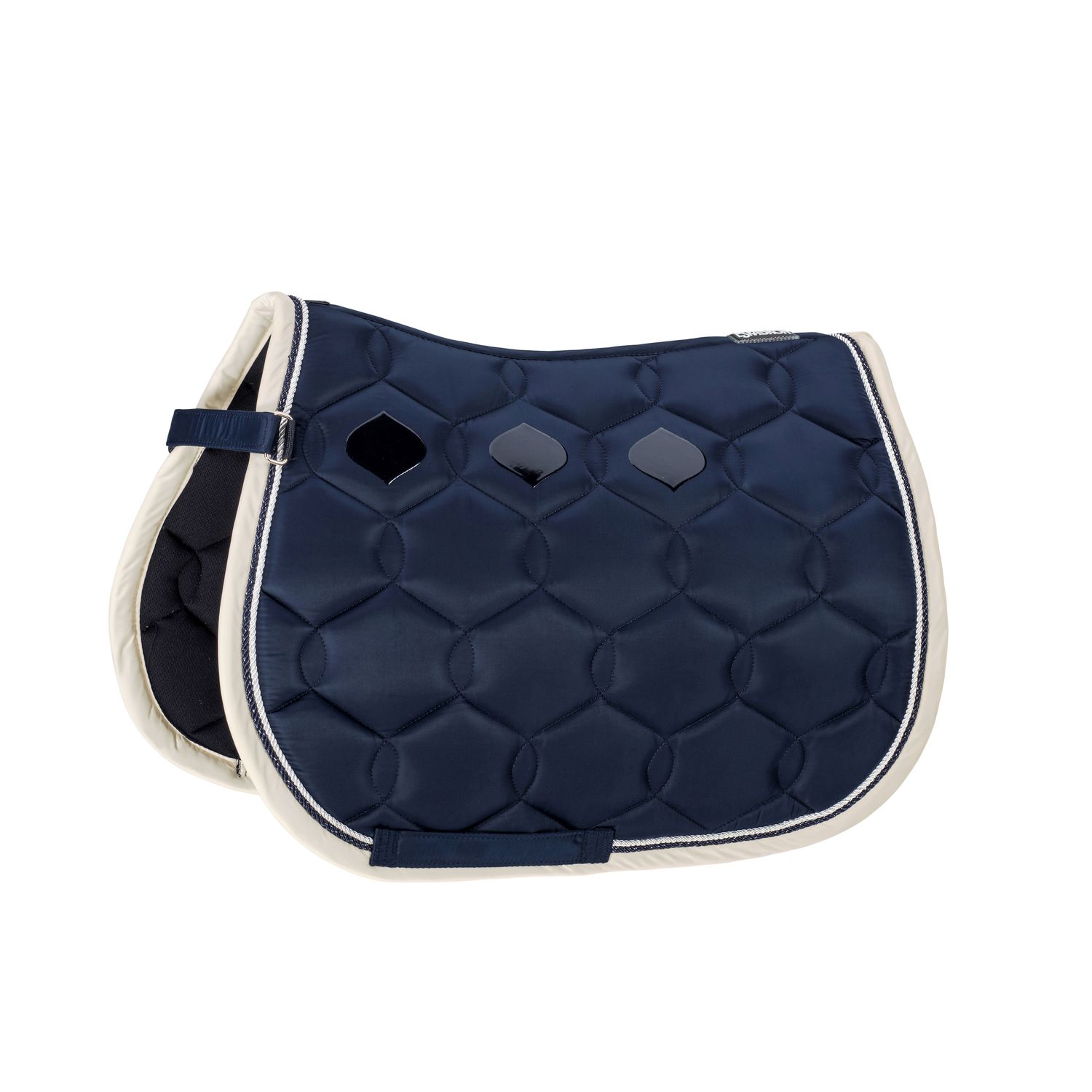 Eskadron Glossy Wave Contrast Shetty Schabracke - nightblue, Größe XXS