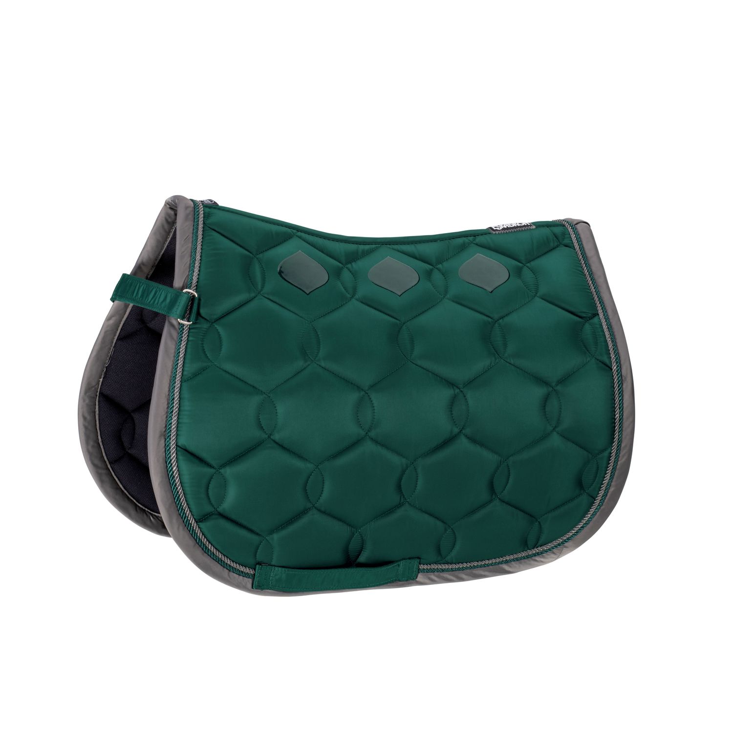 Eskadron Glossy Wave Contrast Shetty Schabracke - racinggreen, Größe XXS