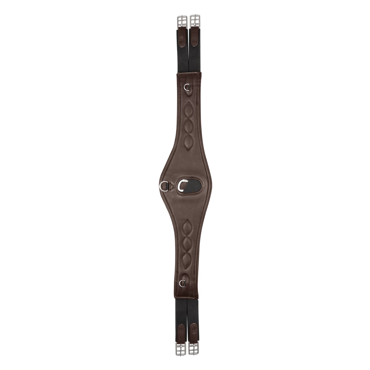 Waldhausen Ledersattelgurt Comfort - braun, Größe 145 cm