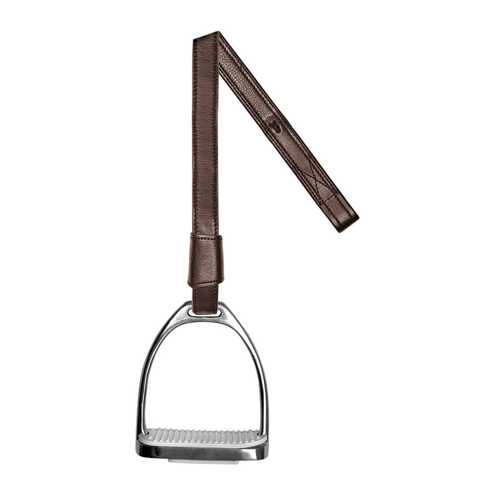 Waldhausen Steigbügelschlaufen X-Line - braun, Größe 80 cm