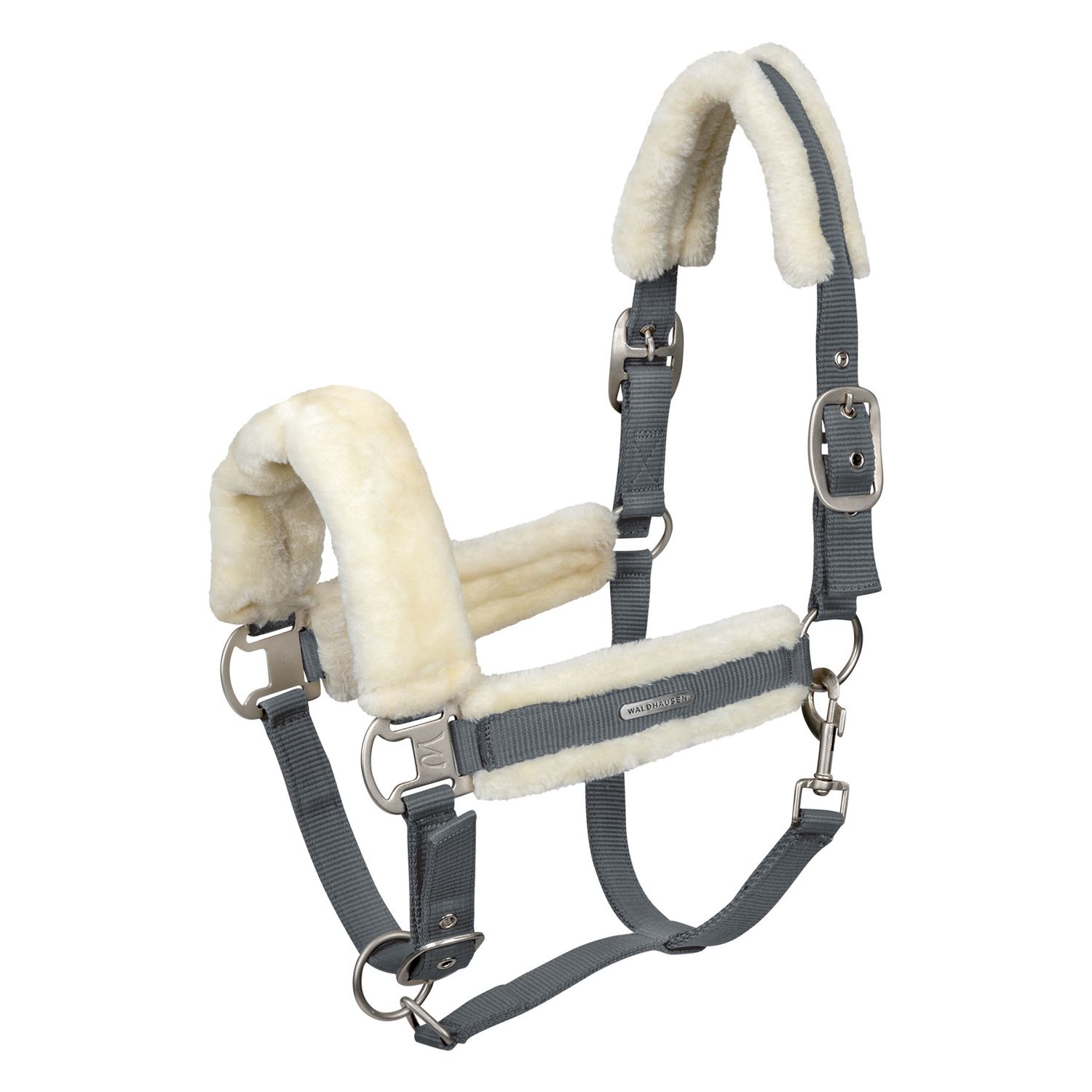 Waldhausen Halfter Soft - asphalt, Größe Pony