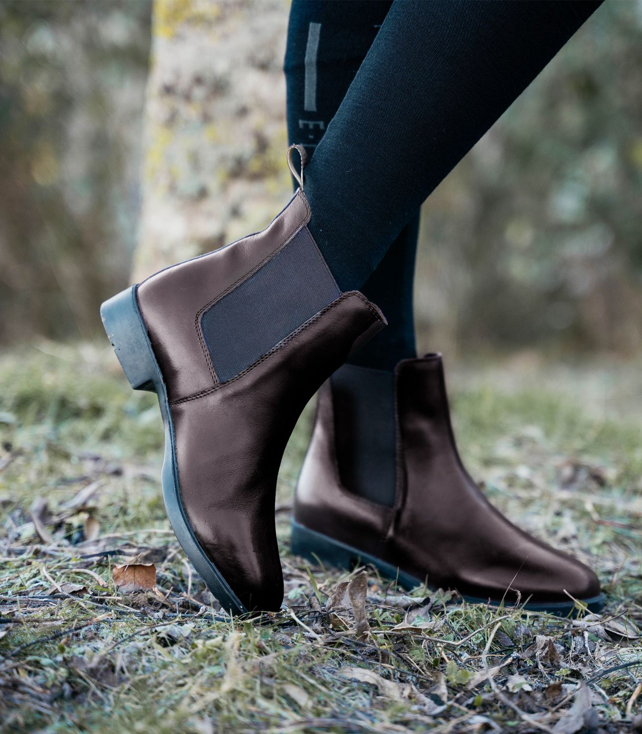 ELT Jodhpurstiefelette Classic - braun, Größe 44