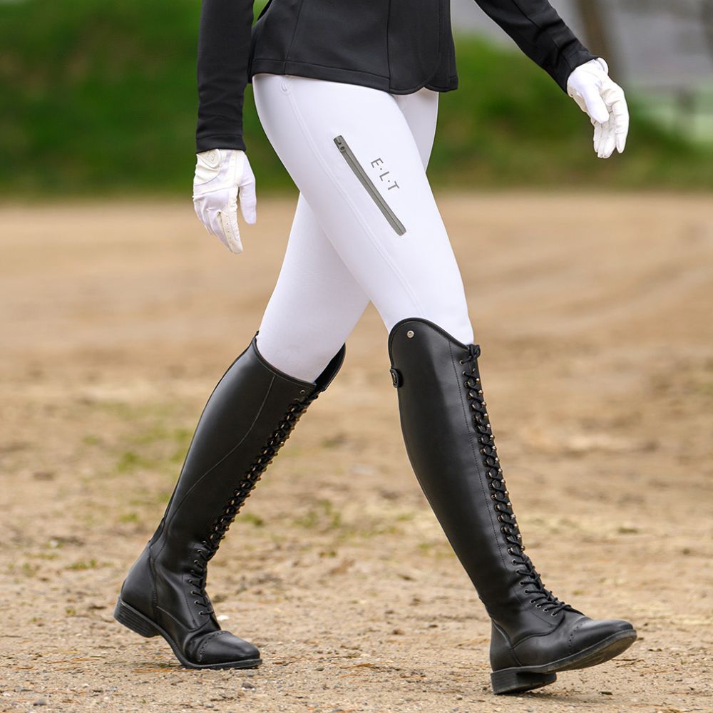 ELT Odette Vollgrip Reithose Damen - weiß, Größe 34