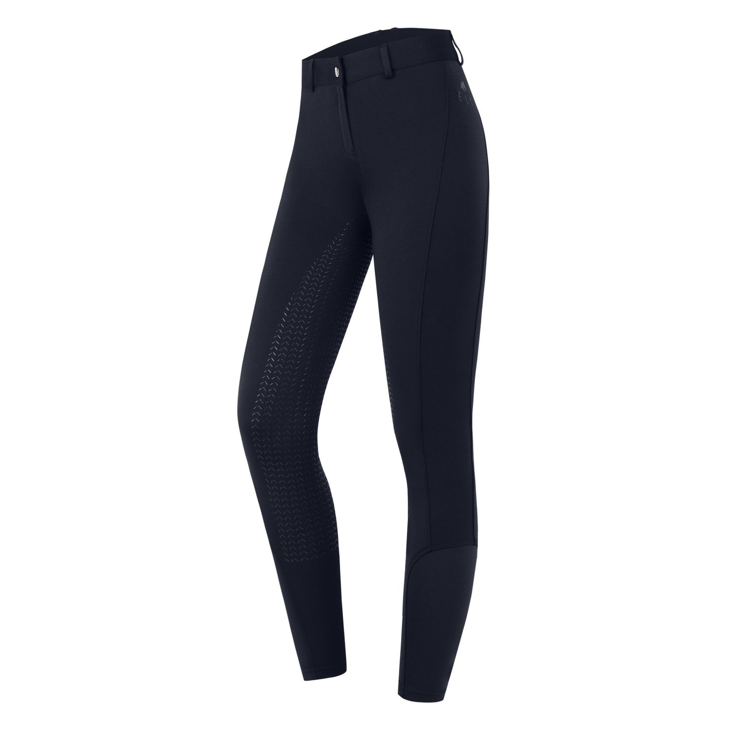 ELT Essential Thermo Vollgrip Reithose Damen - tiefblau, Größe 128